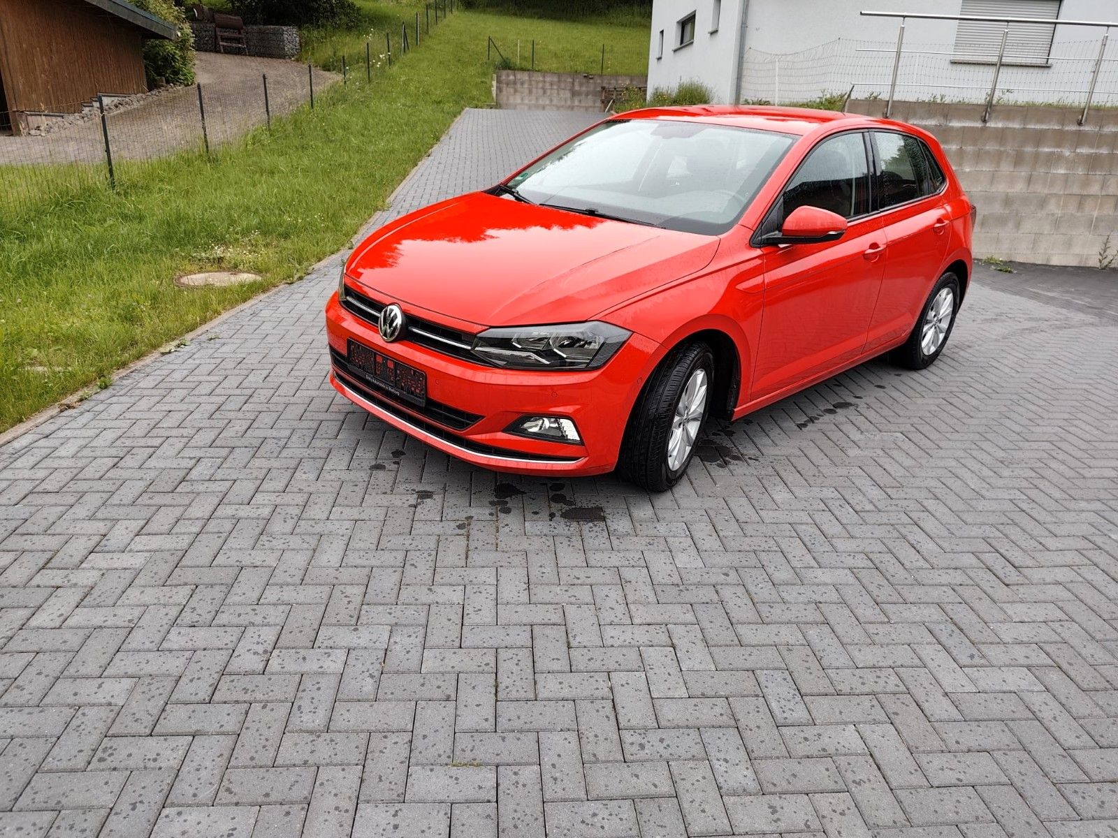 Volkswagen Polo 2018, 164 181 км, 70 kW (95 PS) дизель, schaltgetriebe — фото с аукциона, доставка в Беларусь