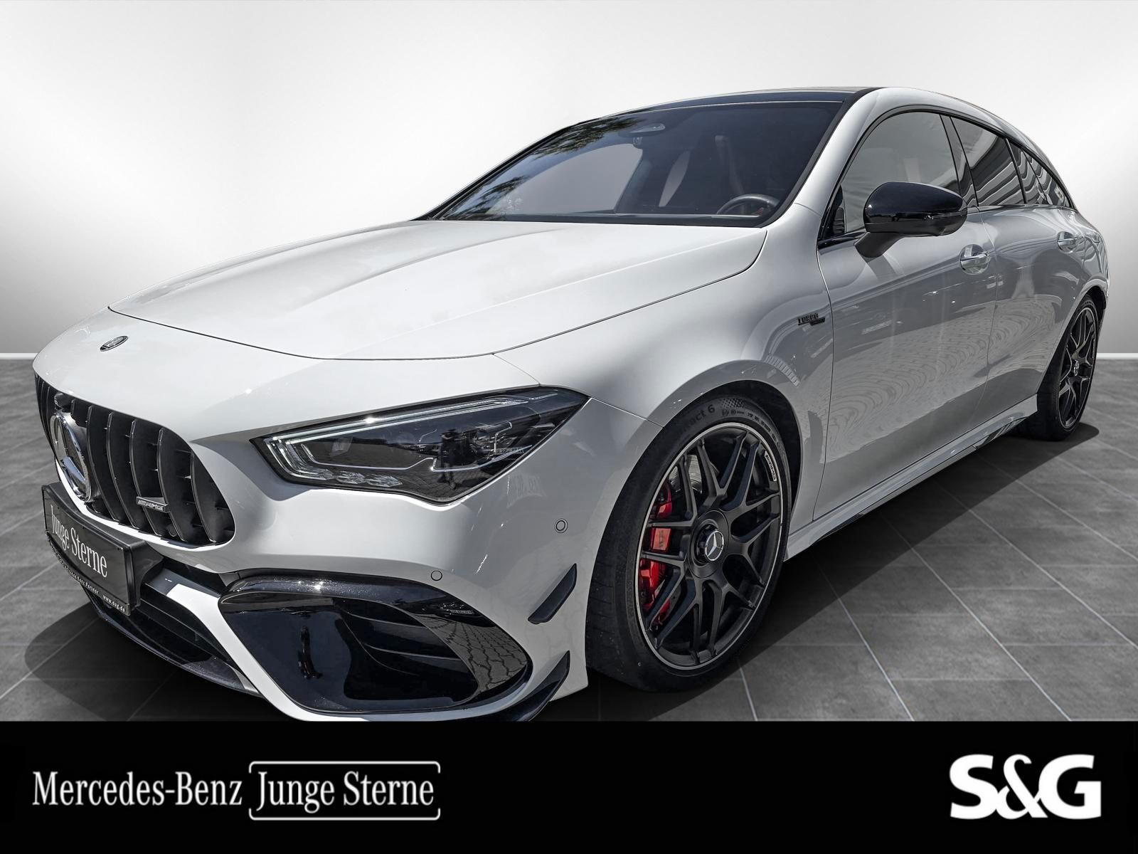 Mercedes-Benz CLA 45 AMG Shooting Brake 2025, 26 130 км, 310 kW (421 PS) бензин, автомат — фото с аукциона, доставка в Беларусь