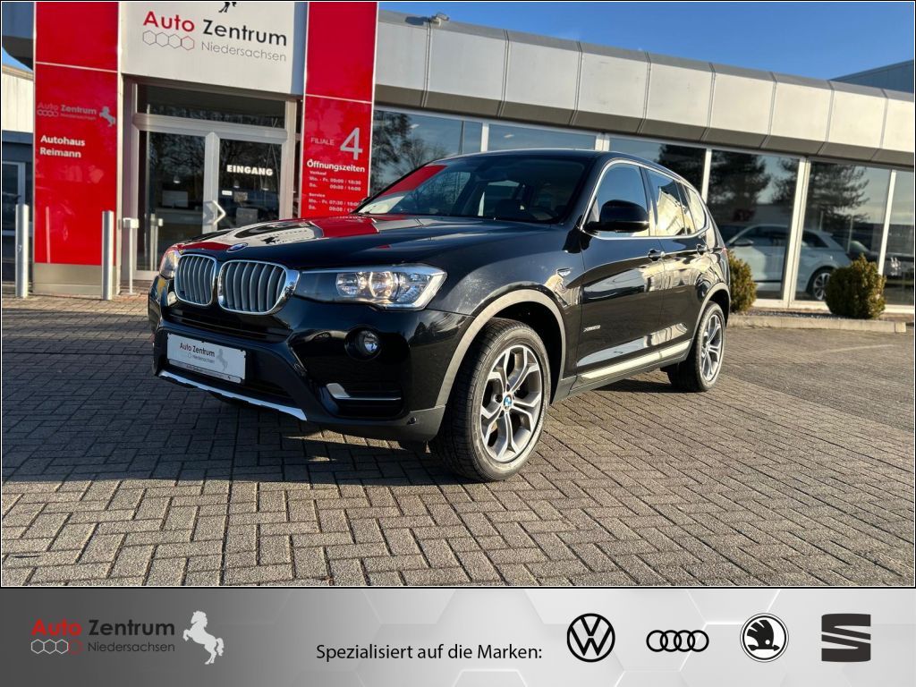 BMW X3 2016, 142 175 км, 135 kW (184 PS) бензин, schaltgetriebe — фото с аукциона, доставка в Беларусь