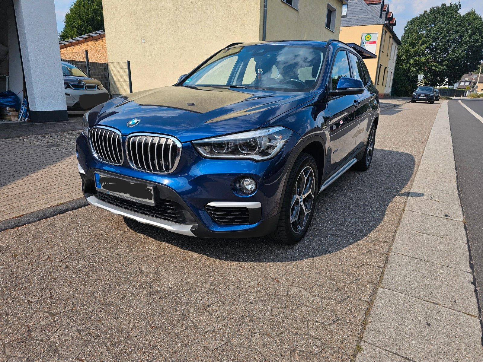 BMW X1 2016, 162 000 км, 110 kW (150 PS) дизель, автомат — фото с аукциона, доставка в Беларусь