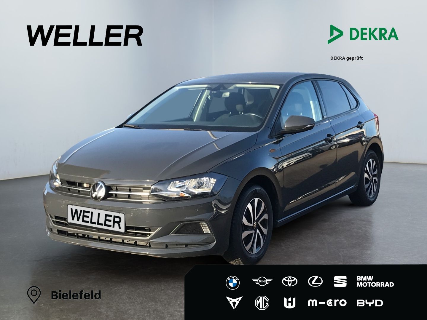 Volkswagen Polo 2021, 85 626 км, 70 kW (95 PS) бензин, schaltgetriebe — фото с аукциона, доставка в Беларусь