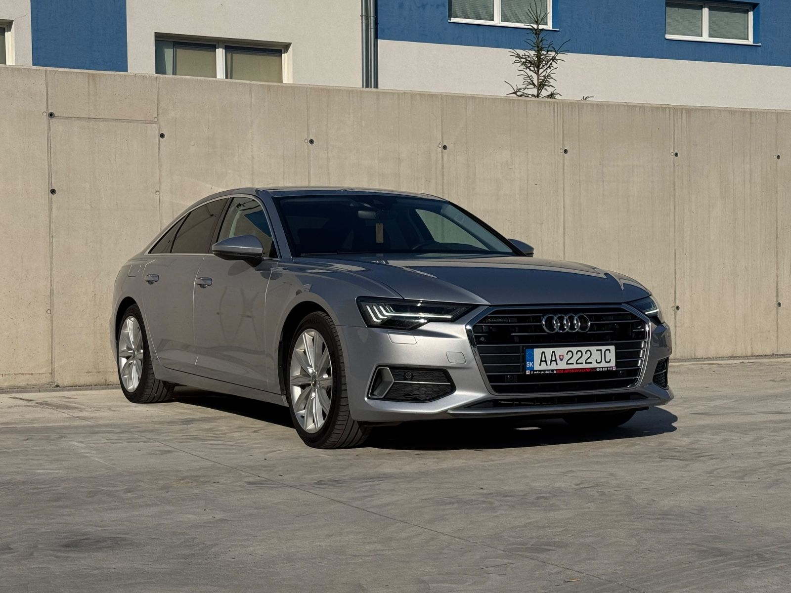 Audi A6 2018, 105 000 км, 210 kW (286 PS) дизель, автомат — фото с аукциона, доставка в Беларусь