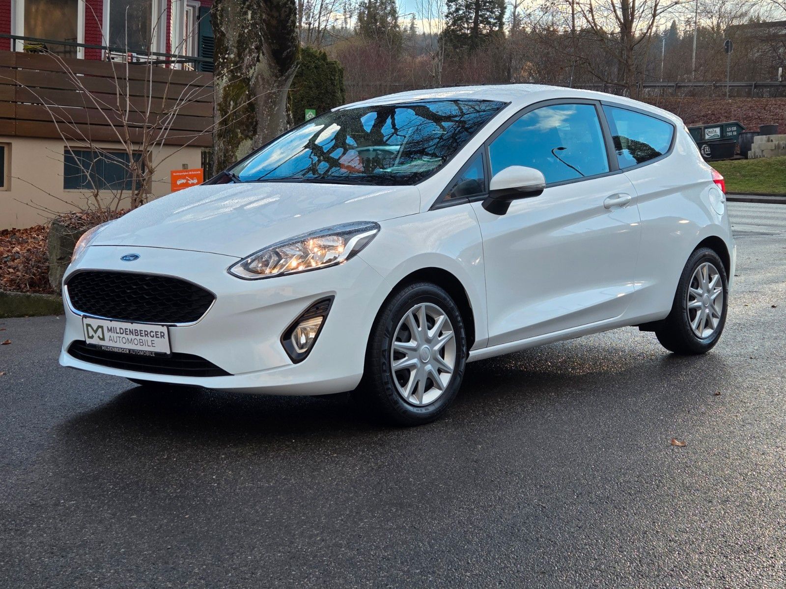 Ford Fiesta 2017, 113 400 км, 63 kW (86 PS) дизель, schaltgetriebe — фото с аукциона, доставка в Беларусь