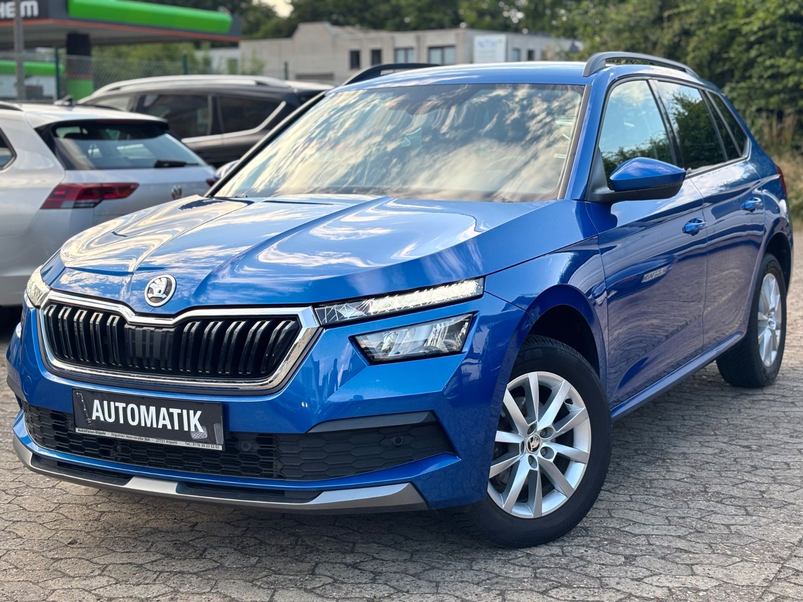 Skoda Kamiq 2020, 100 000 км, 110 kW (150 PS) бензин, автомат — фото с аукциона, доставка в Беларусь