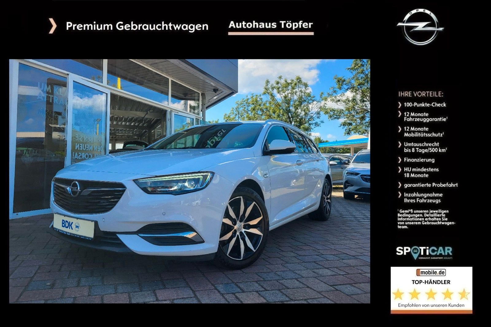 Opel Insignia 2020, 116 000 км, 125 kW (170 PS) дизель, автомат — фото с аукциона, доставка в Беларусь