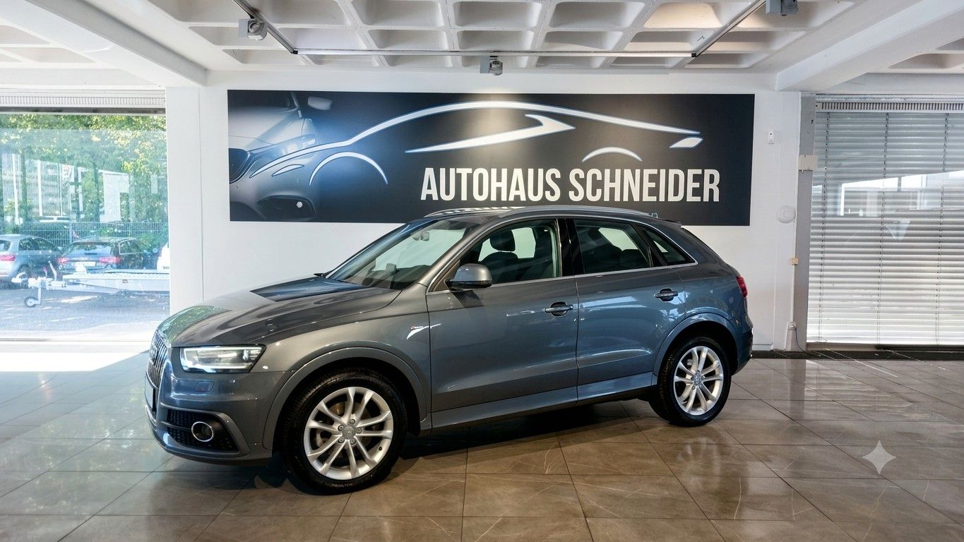 Audi Q3 2014, 118 000 км, 110 kW (150 PS) бензин, автомат — фото с аукциона, доставка в Беларусь