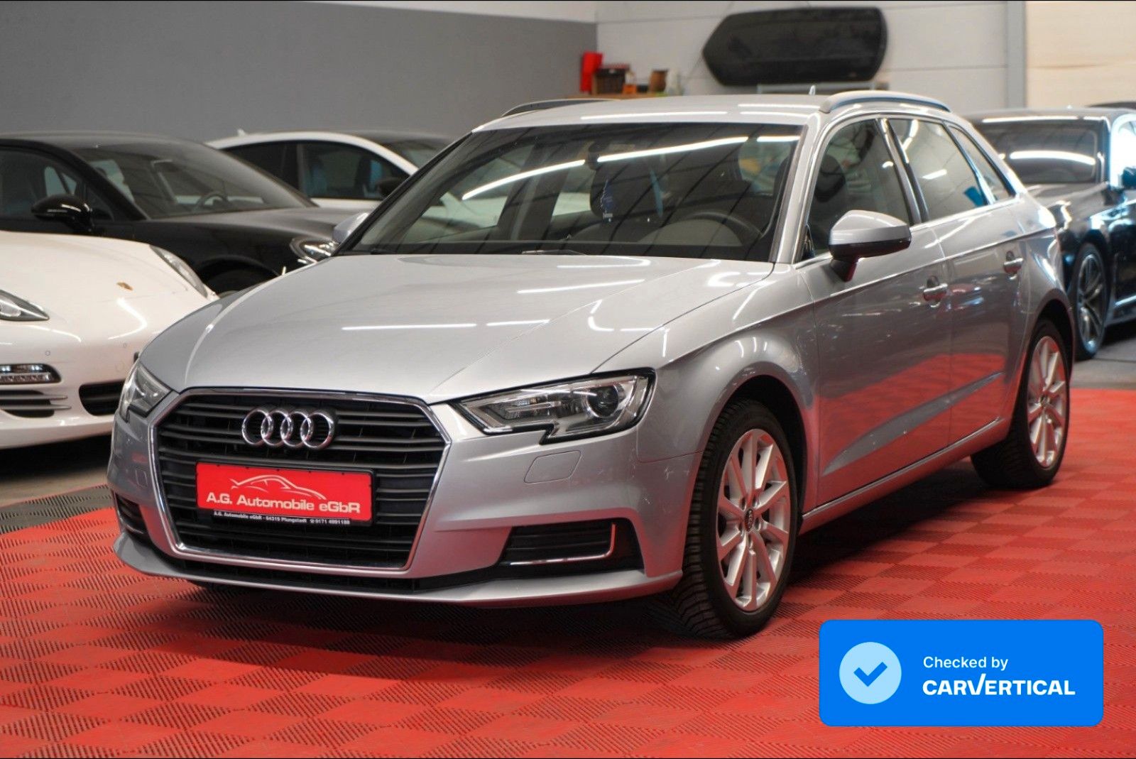 Audi A3 2017, 93 840 км, 110 kW (150 PS) бензин, автомат — фото с аукциона, доставка в Беларусь