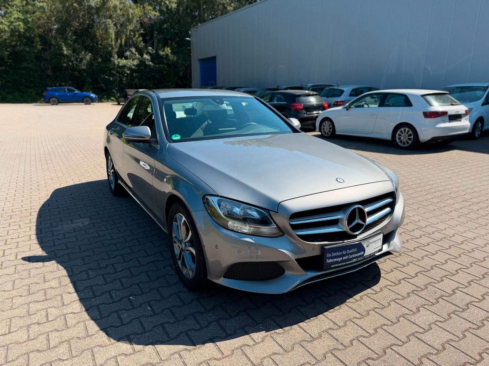 Mercedes-Benz C 180 2016, 122 109 км, 115 kW (156 PS) бензин, schaltgetriebe — фото с аукциона, доставка в Беларусь
