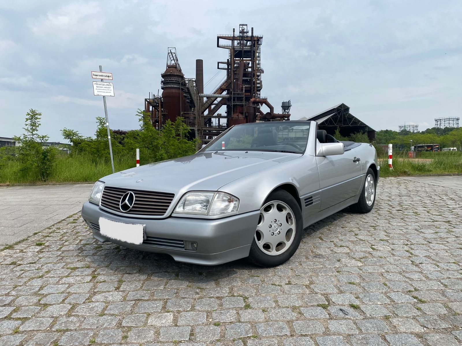 Mercedes-Benz SL 300 1992, 46 200 км, 140 kW (190 PS) бензин, schaltgetriebe — фото с аукциона, доставка в Беларусь