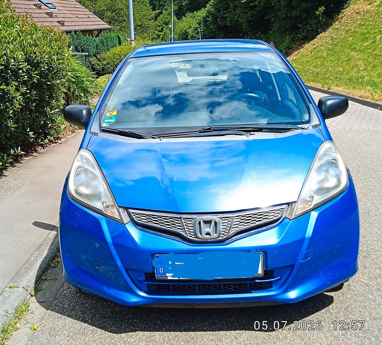 Honda Jazz 2011, 90 000 км, 66 kW (90 PS) бензин, schaltgetriebe — фото с аукциона, доставка в Беларусь