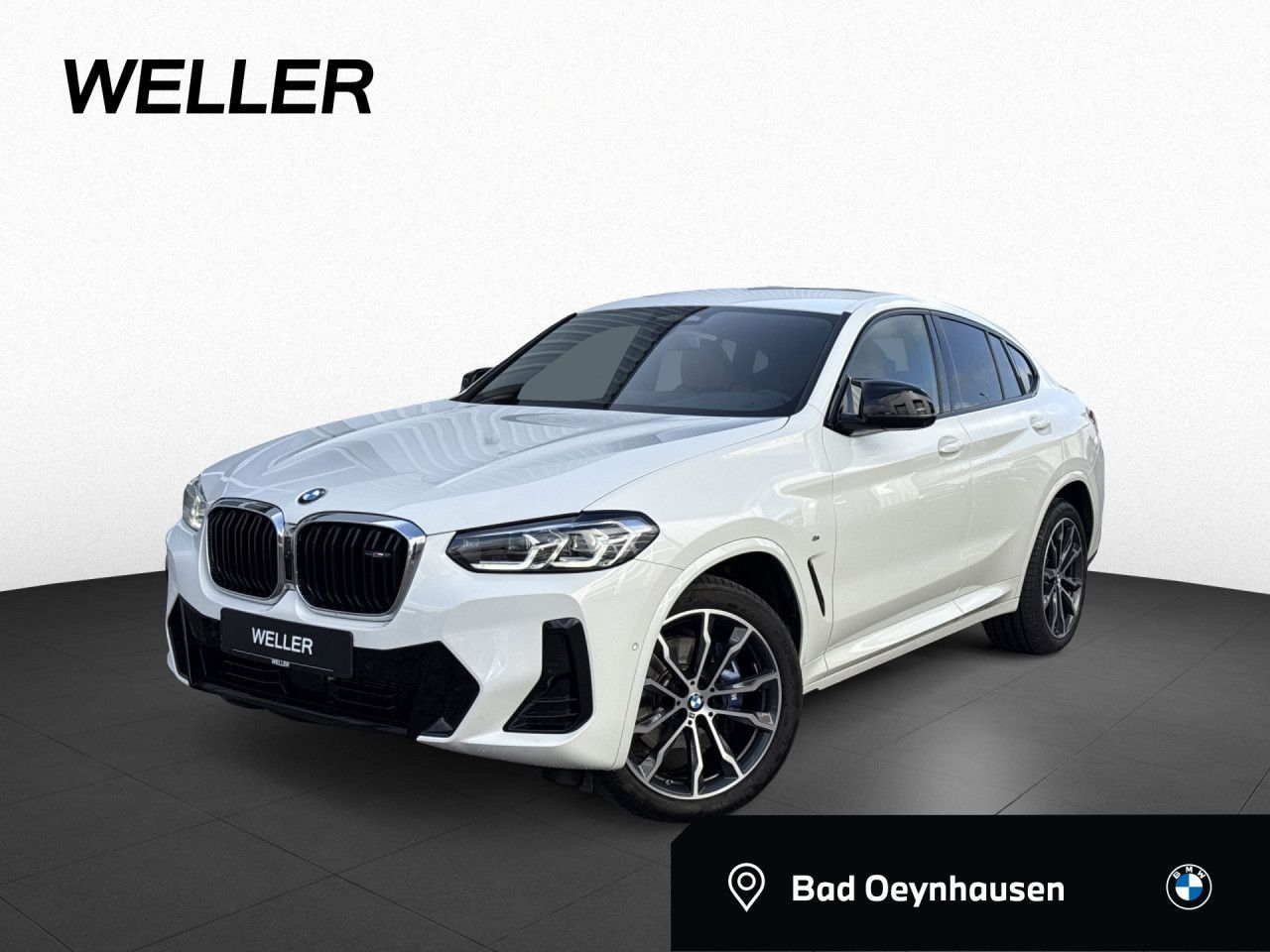 BMW X4 M40 2024, 21 556 км, 265 kW (360 PS) бензин, автомат — фото с аукциона, доставка в Беларусь