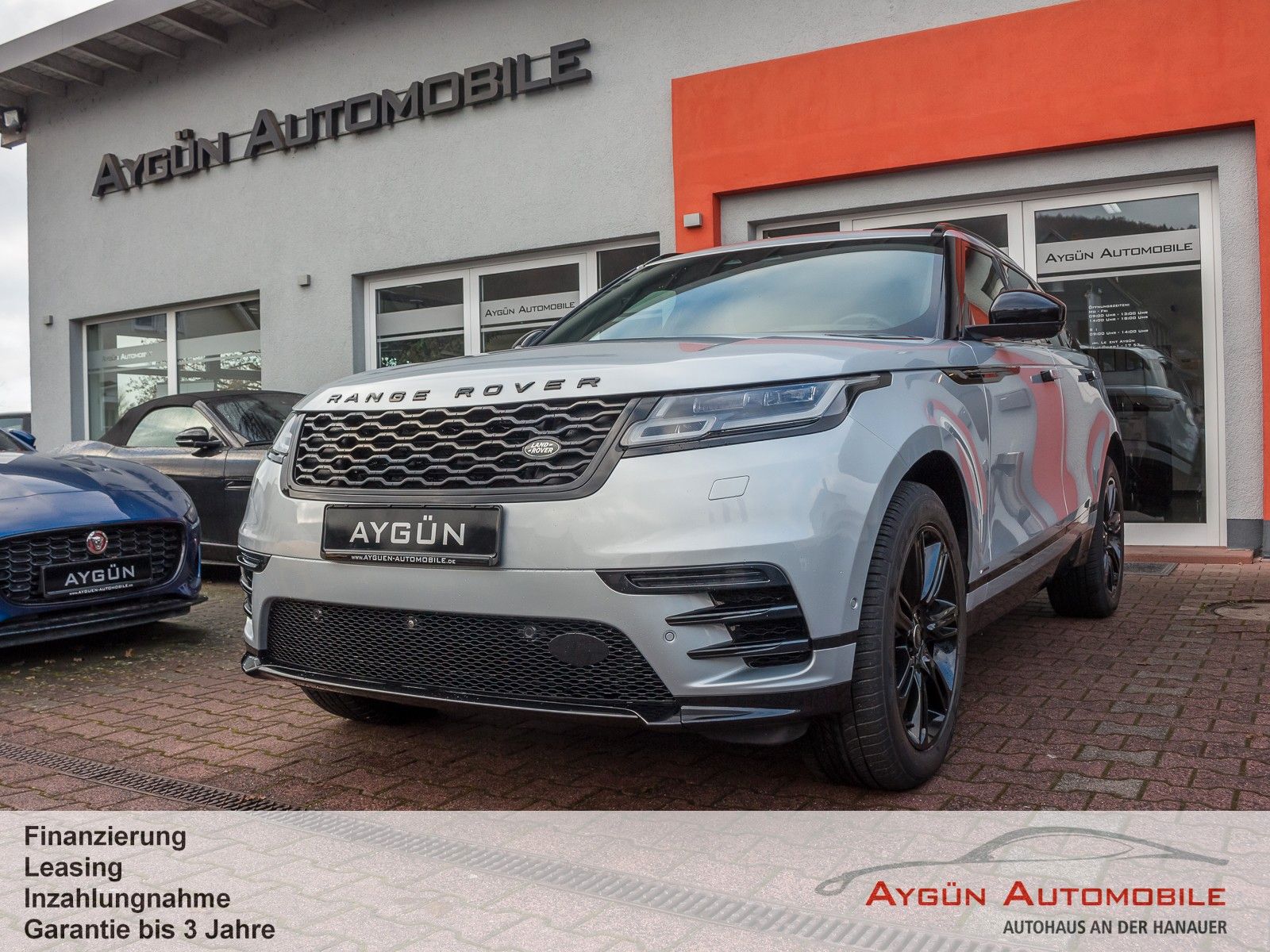 Land Rover Range Rover Velar 2021, 48 195 км, 297 kW (404 PS) бензин, автомат — фото с аукциона, доставка в Беларусь