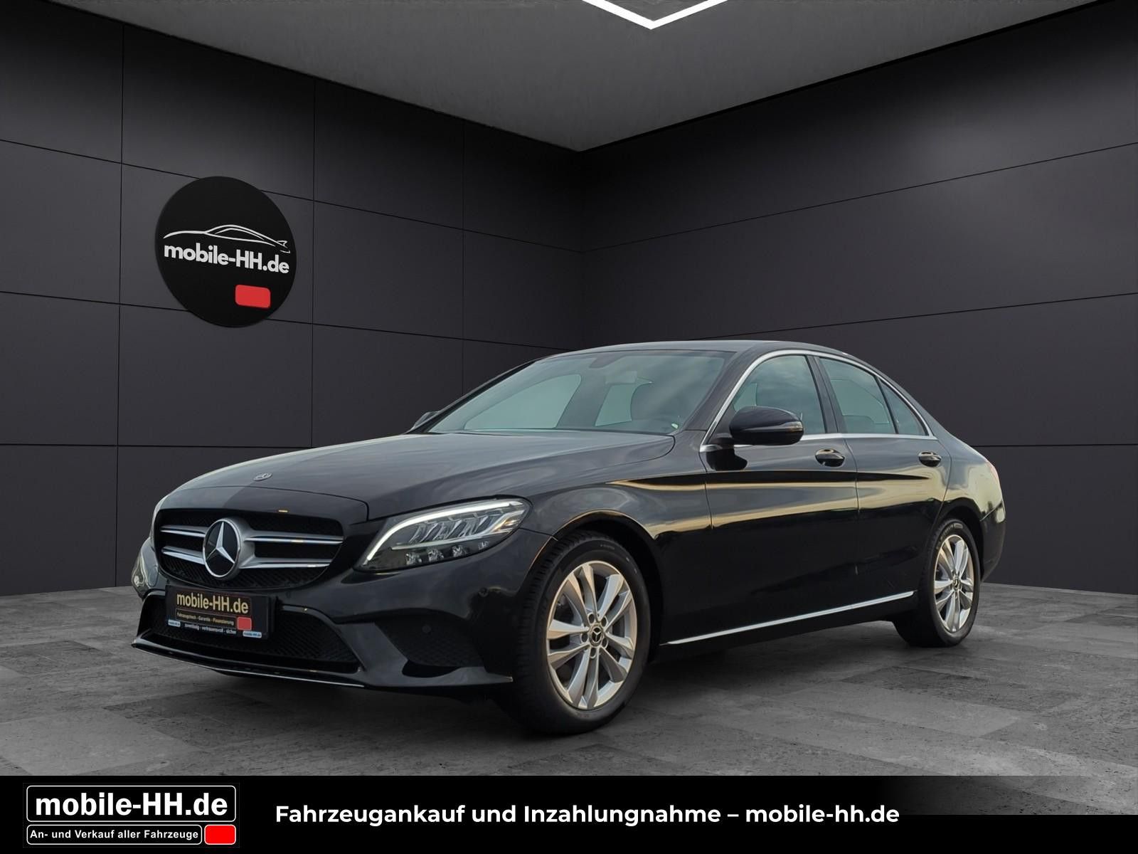 Mercedes-Benz C 180 2019, 84 500 км, 115 kW (156 PS) бензин, автомат — фото с аукциона, доставка в Беларусь