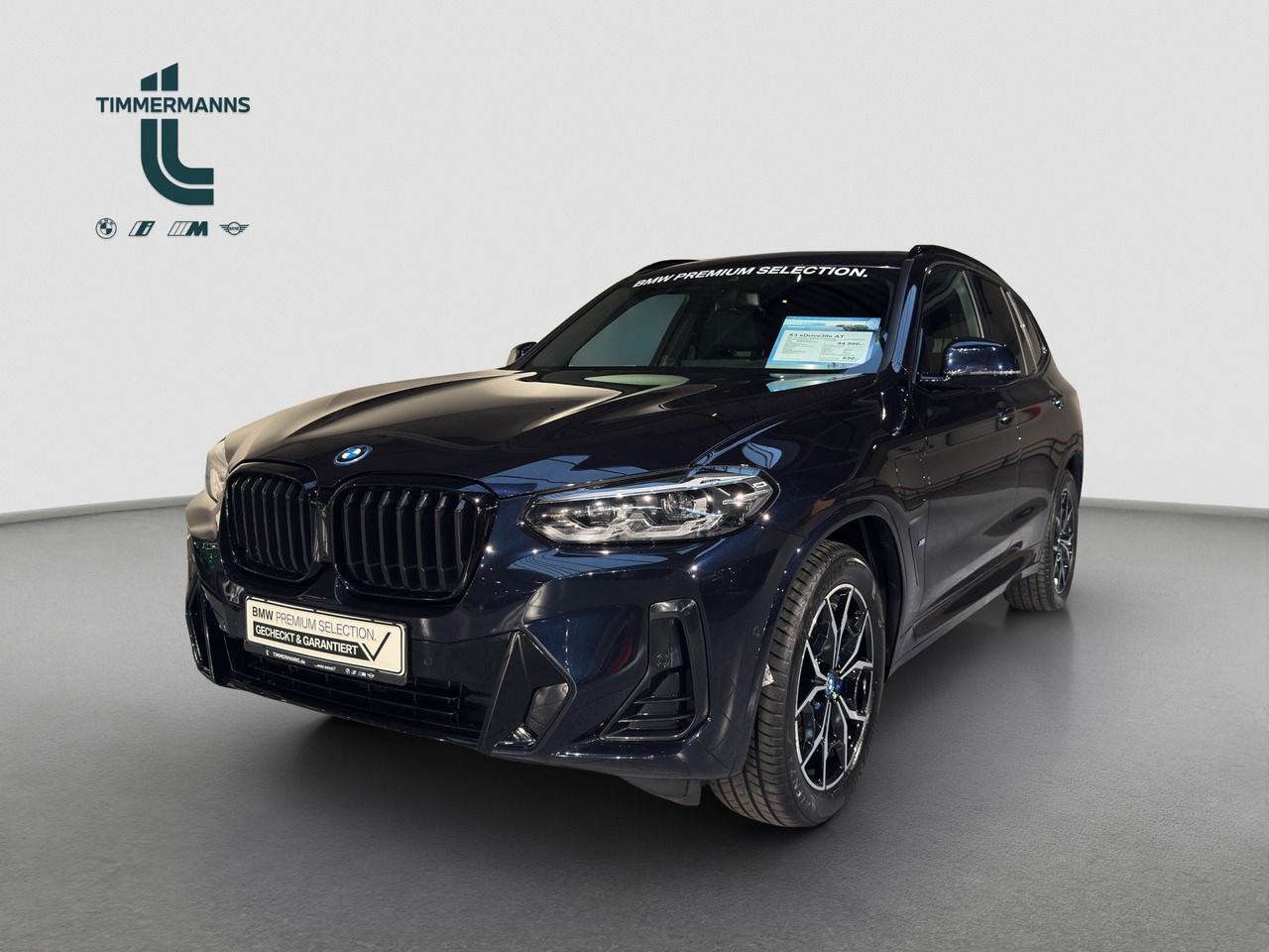 BMW X3 2022, 59 246 км, 215 kW (292 PS) бензин, автомат — фото с аукциона, доставка в Беларусь