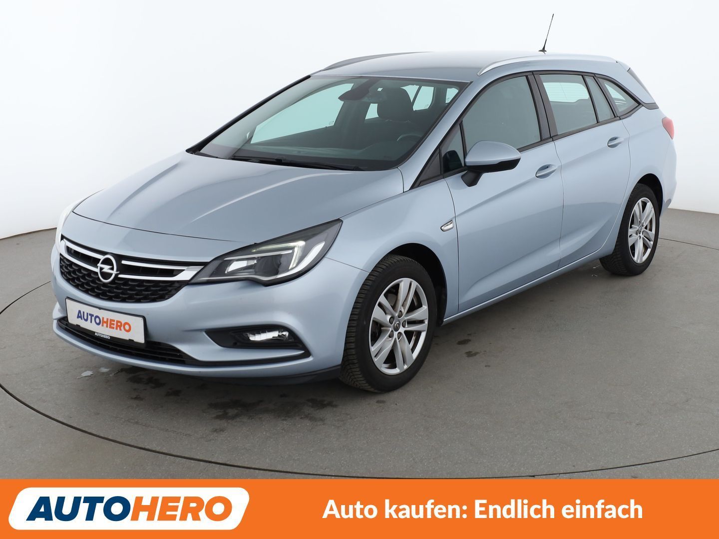 Opel Astra 2017, 85 279 км, 77 kW (105 PS) бензин, schaltgetriebe — фото с аукциона, доставка в Беларусь