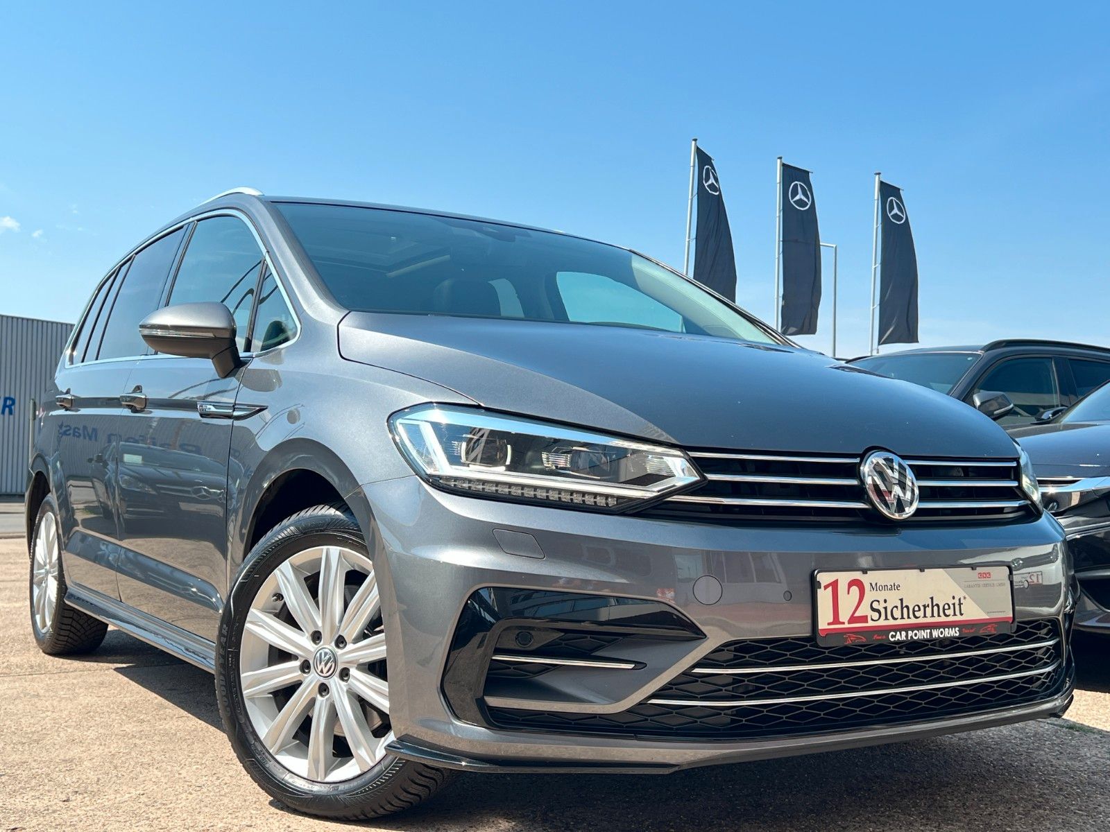 Volkswagen Touran 2018, 123 300 км, 110 kW (150 PS) дизель, автомат — фото с аукциона, доставка в Беларусь