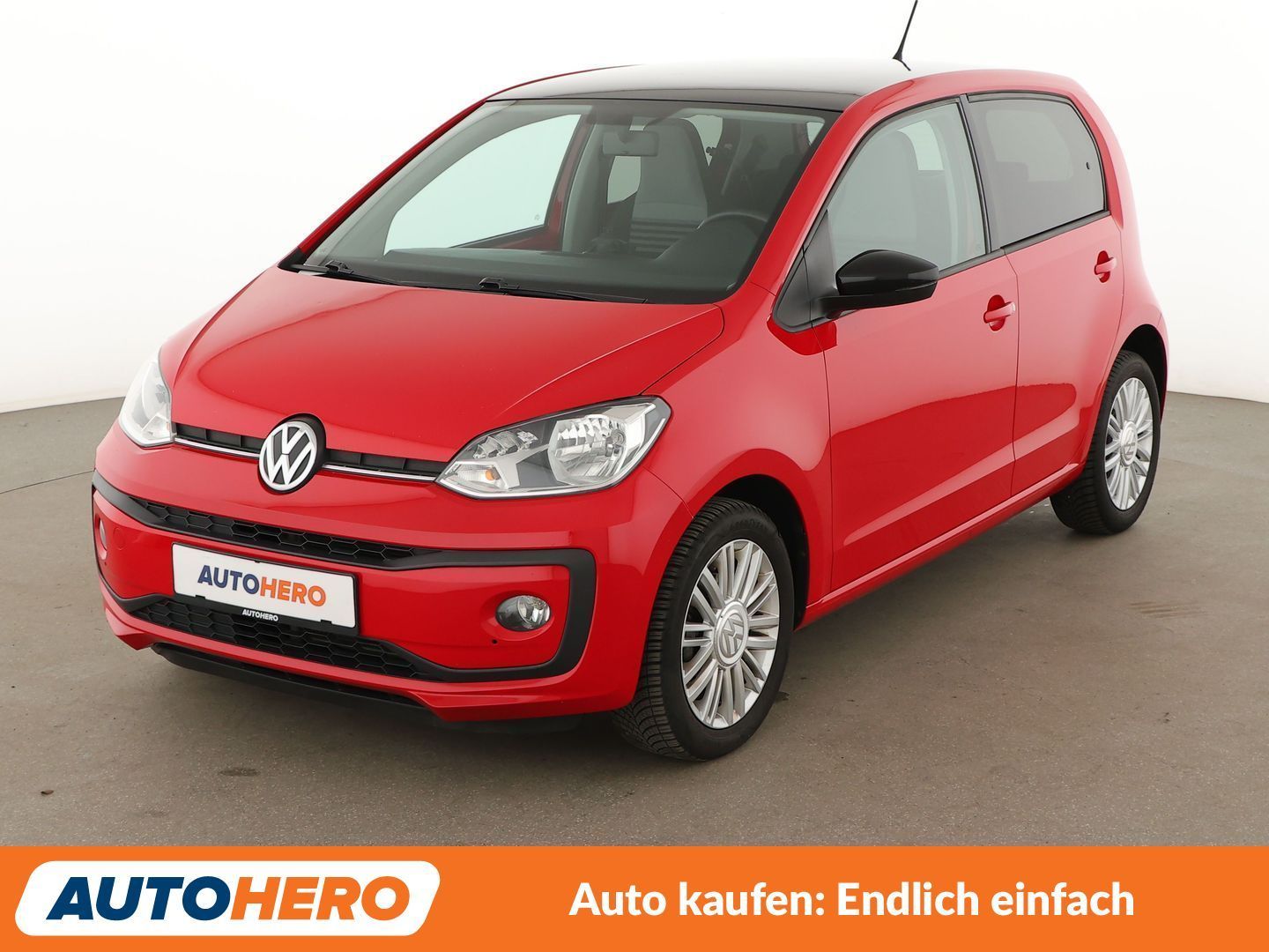 Volkswagen up! 2017, 96 151 км, 55 kW (75 PS) бензин, schaltgetriebe — фото с аукциона, доставка в Беларусь