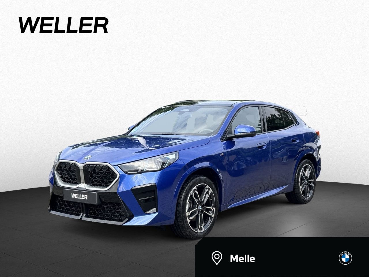 BMW X2 2025, 8 566 км, 120 kW (163 PS) дизель, автомат — фото с аукциона, доставка в Беларусь