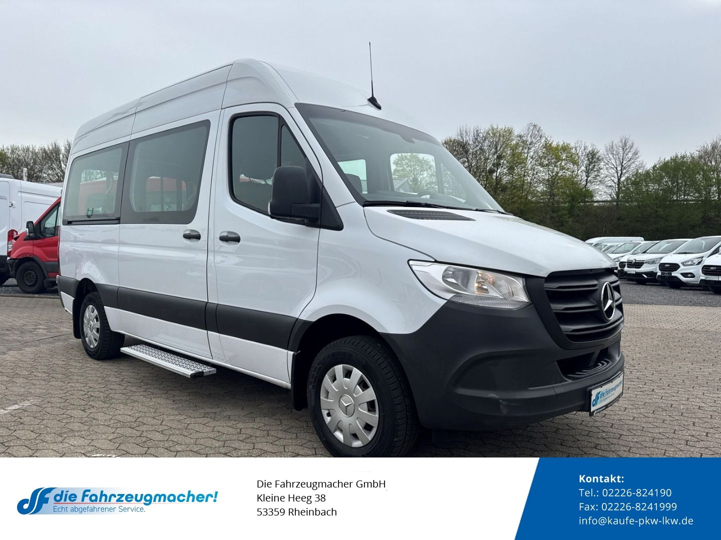 Mercedes-Benz Sprinter 2022, 62 000 км, 84 kW (114 PS) дизель, schaltgetriebe — фото с аукциона, доставка в Беларусь