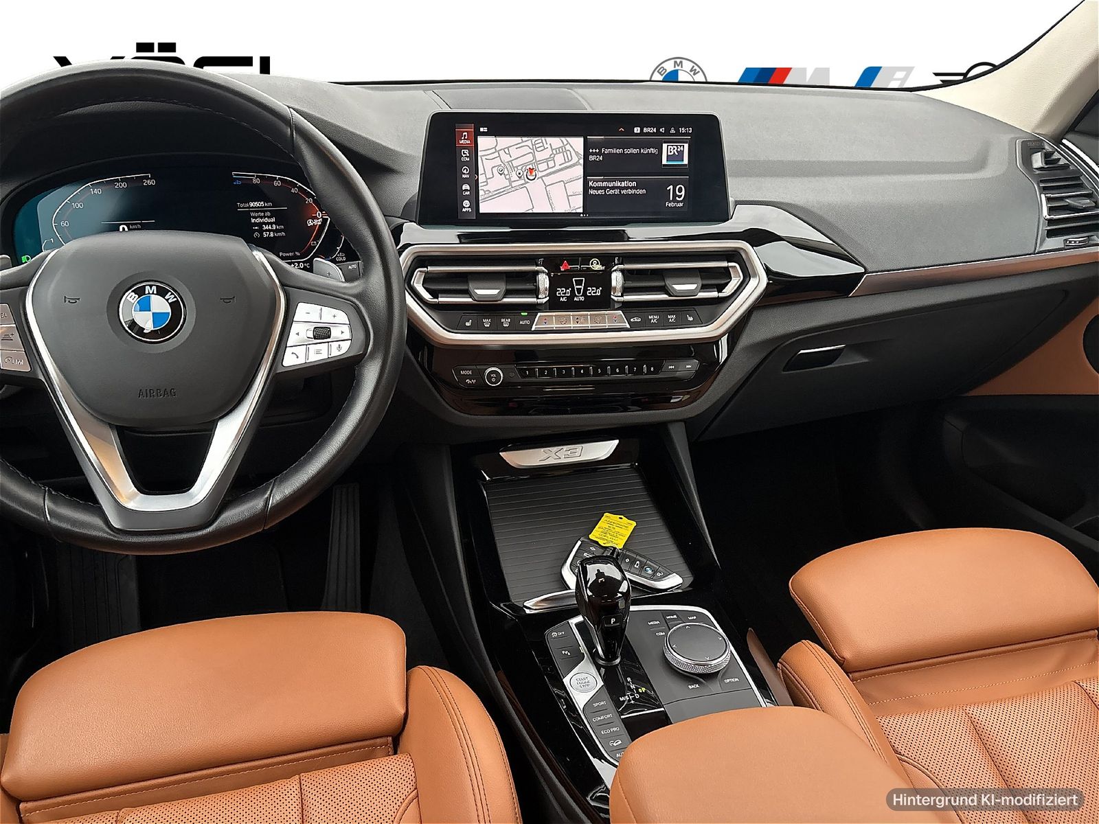 BMW X3 2022, 90 689 км, 140 kW (190 PS) дизель, автомат — фото 6