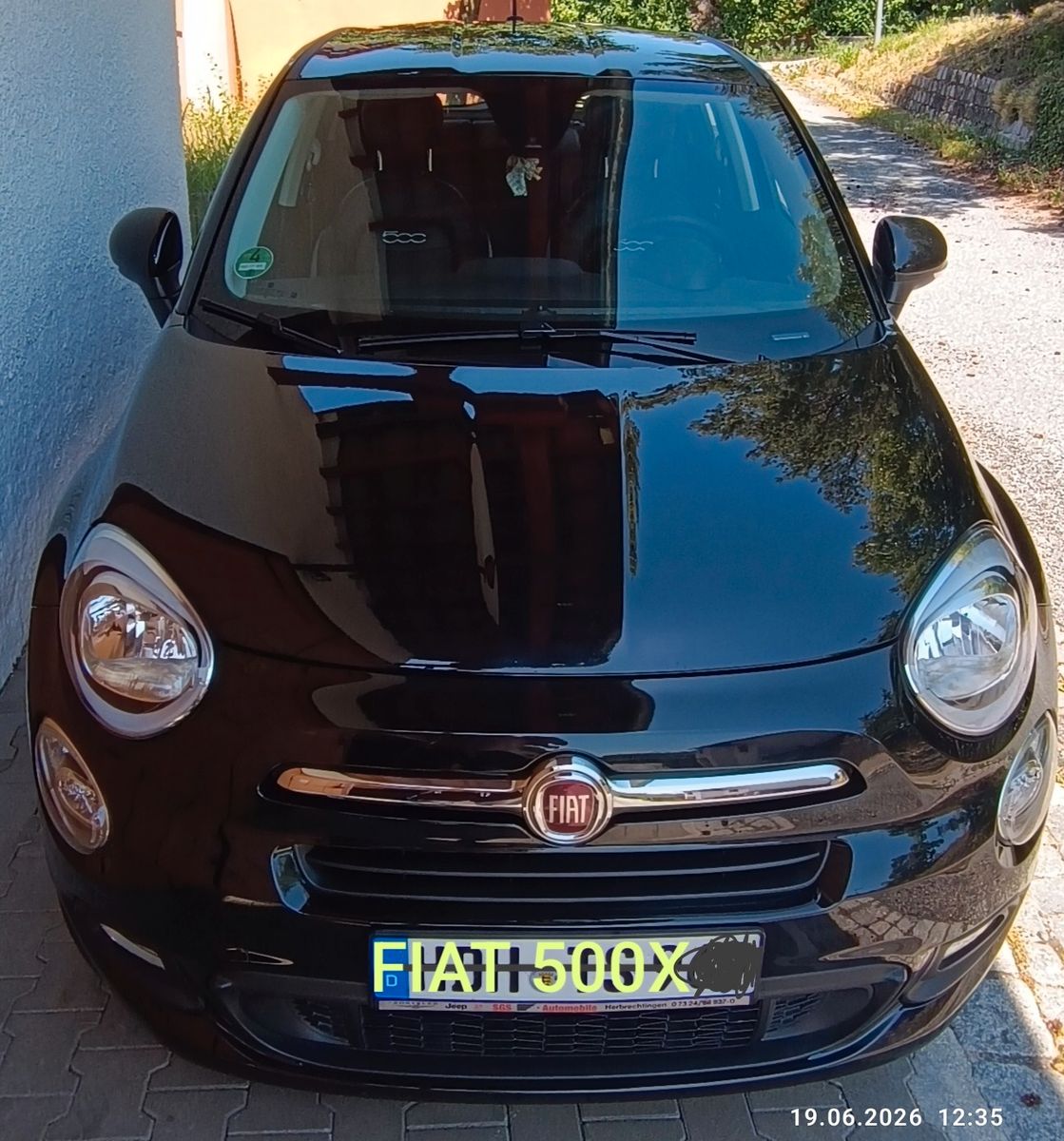 Fiat 500X 2016, 60 000 км, 81 kW (110 PS) бензин, schaltgetriebe — фото 2