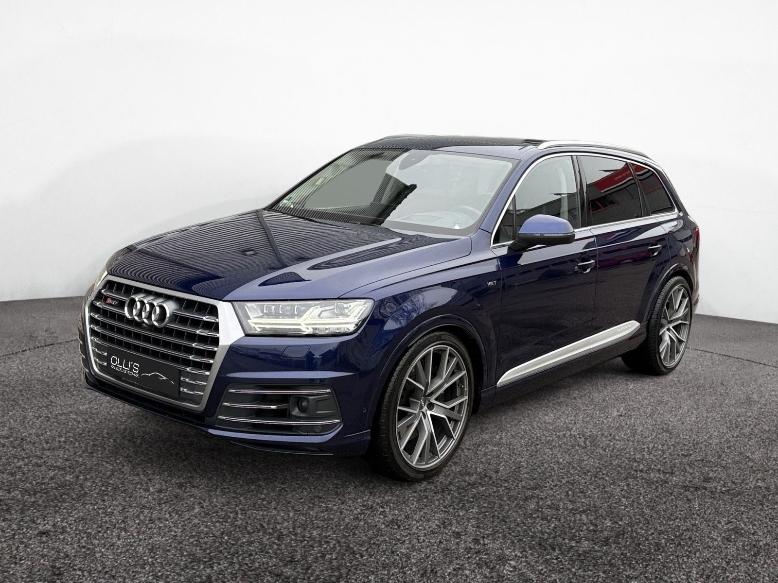 Audi SQ7 2018, 138 000 км, 320 kW (435 PS) дизель, автомат — фото с аукциона, доставка в Беларусь