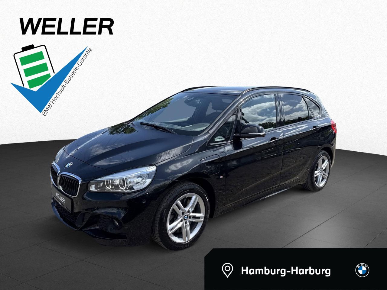 BMW 225 Active Tourer 2017, 107 400 км, 165 kW (224 PS) бензин, автомат — фото с аукциона, доставка в Беларусь