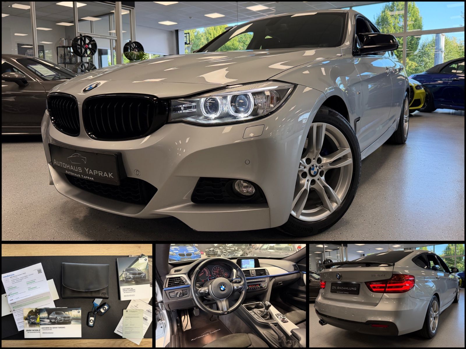 BMW 328 Gran Turismo 2014, 65 574 км, 180 kW (245 PS) бензин, schaltgetriebe — фото с аукциона, доставка в Беларусь