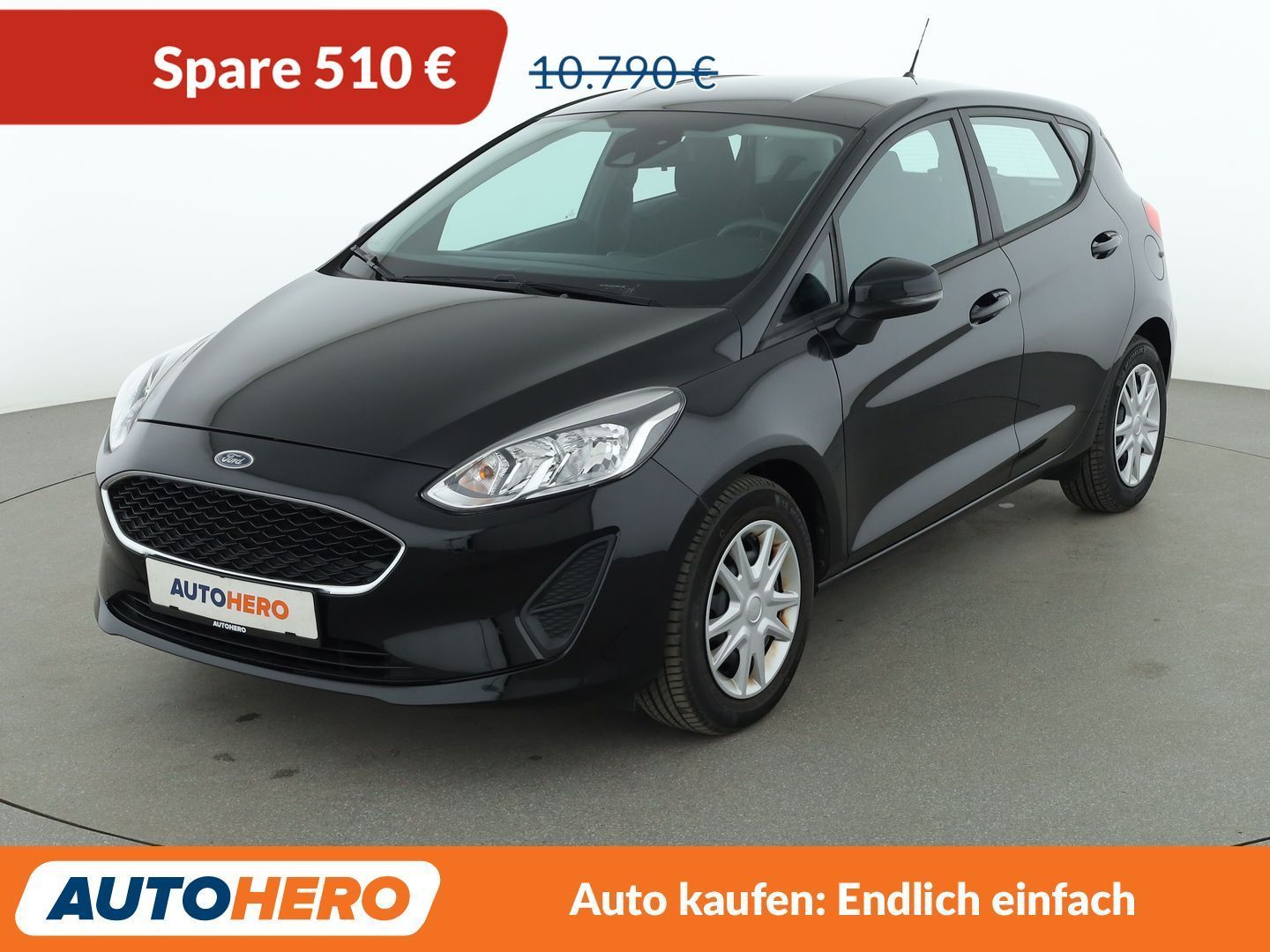 Ford Fiesta 2018, 20 994 км, 74 kW (101 PS) бензин, schaltgetriebe — фото с аукциона, доставка в Беларусь
