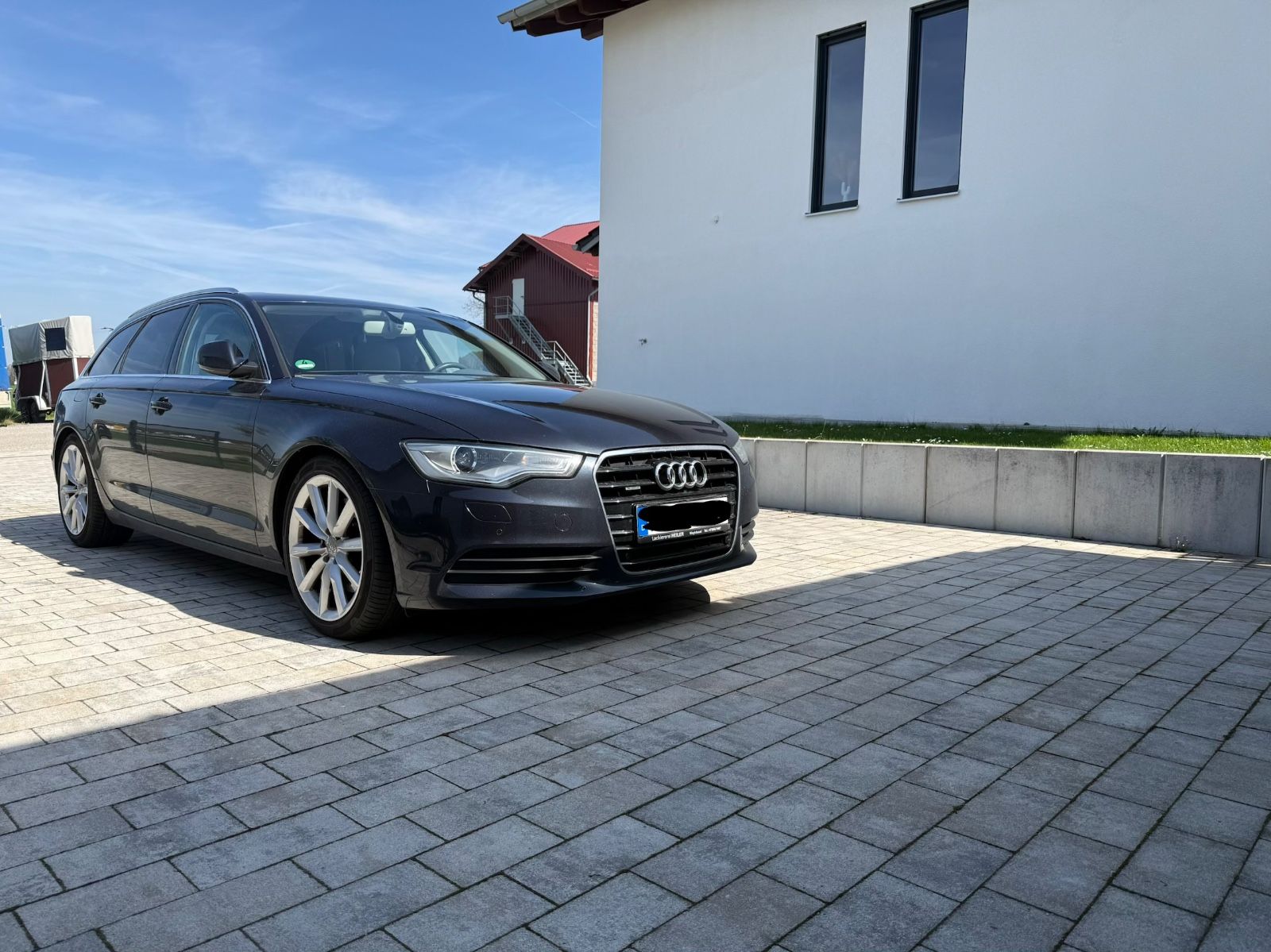 Audi A6 2013, 245 000 км, 180 kW (245 PS) дизель, автомат — фото с аукциона, доставка в Беларусь