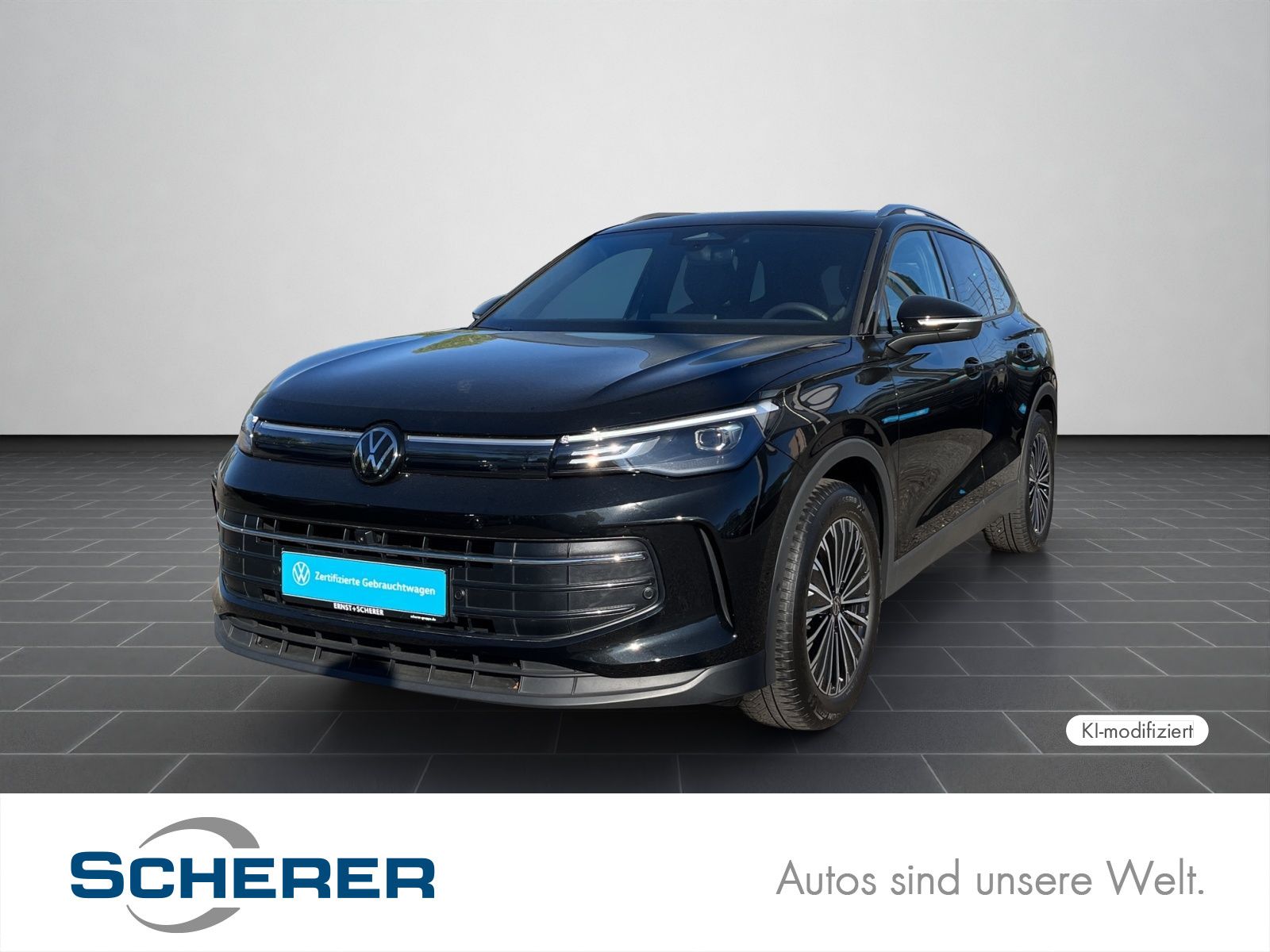 Volkswagen Tiguan 2025, 23 700 км, 110 kW (150 PS) бензин, автомат — фото с аукциона, доставка в Беларусь