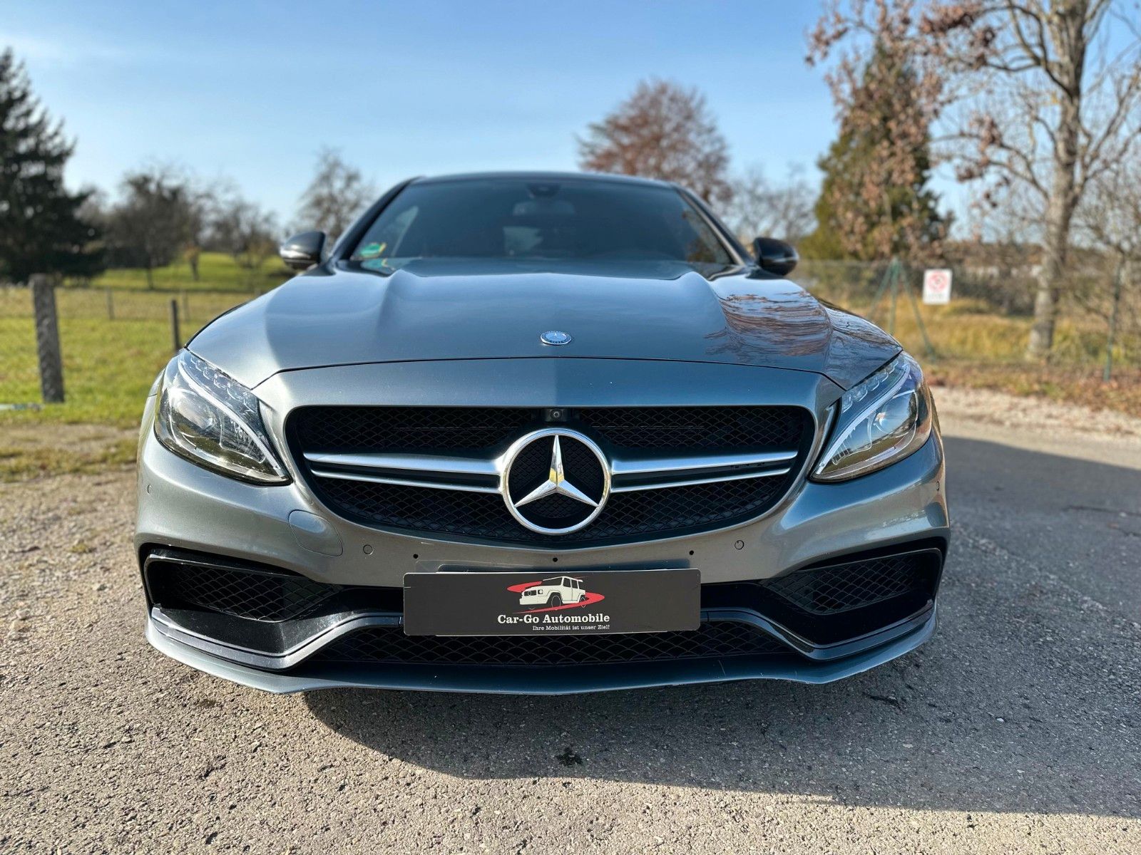 Mercedes-Benz C 63 AMG 2017, 119 000 км, 375 kW (510 PS) бензин, автомат — фото с аукциона, доставка в Беларусь