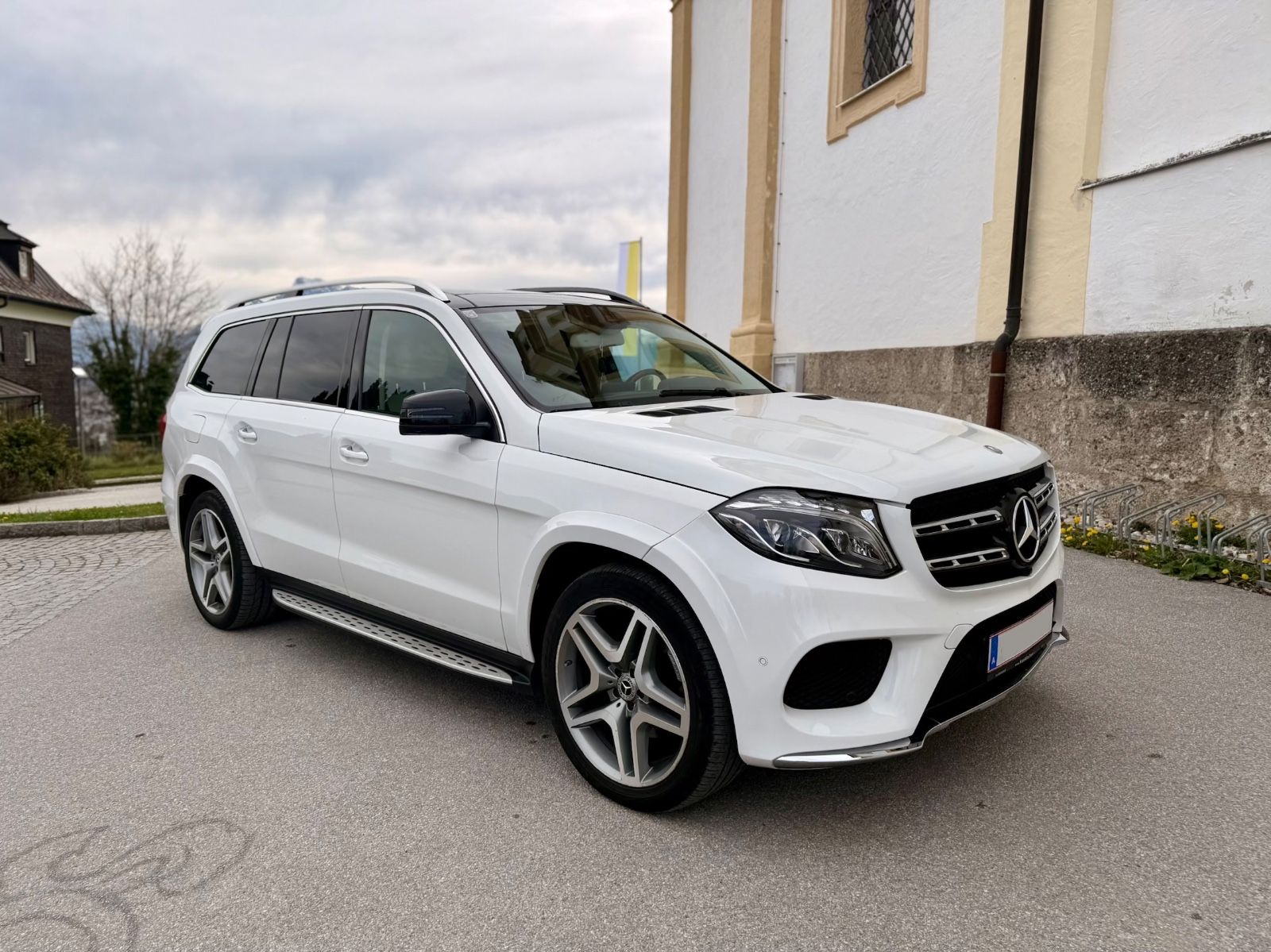 Mercedes-Benz GLS 450 2016, 83 000 км, 270 kW (367 PS) бензин, автомат — фото с аукциона, доставка в Беларусь