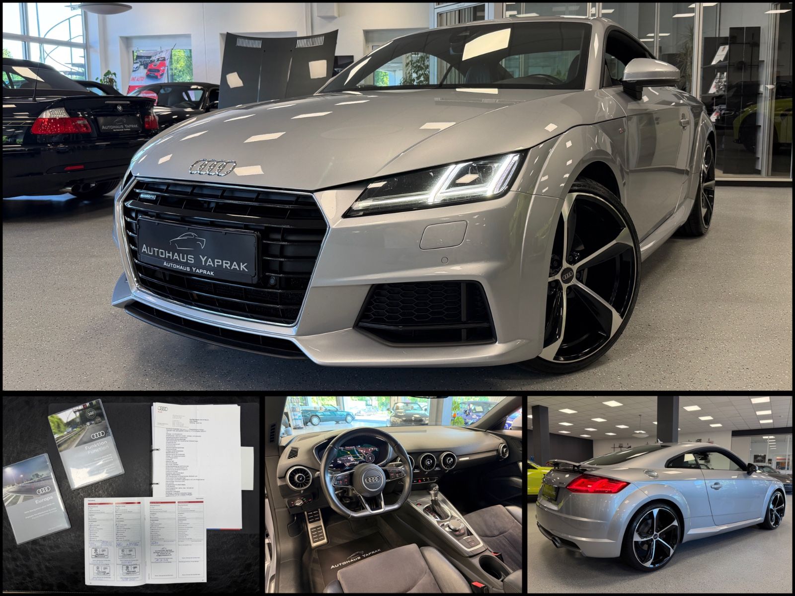 Audi TT 2016, 99 197 км, 169 kW (230 PS) бензин, автомат — фото с аукциона, доставка в Беларусь