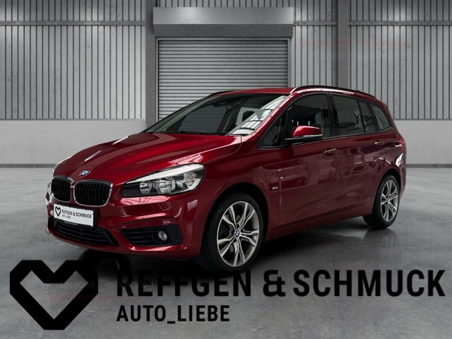 BMW 218 Gran Tourer 2016, 83 900 км, 100 kW (136 PS) бензин, автомат — фото с аукциона, доставка в Беларусь