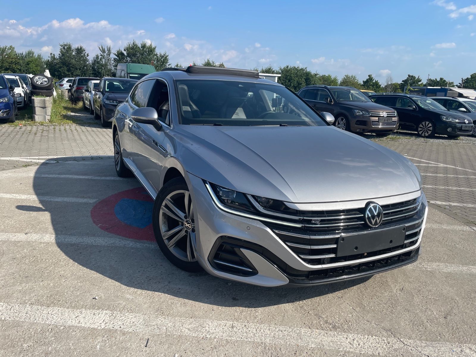 Volkswagen Arteon 2022, 137 654 км, 110 kW (150 PS) дизель, автомат — фото с аукциона, доставка в Беларусь