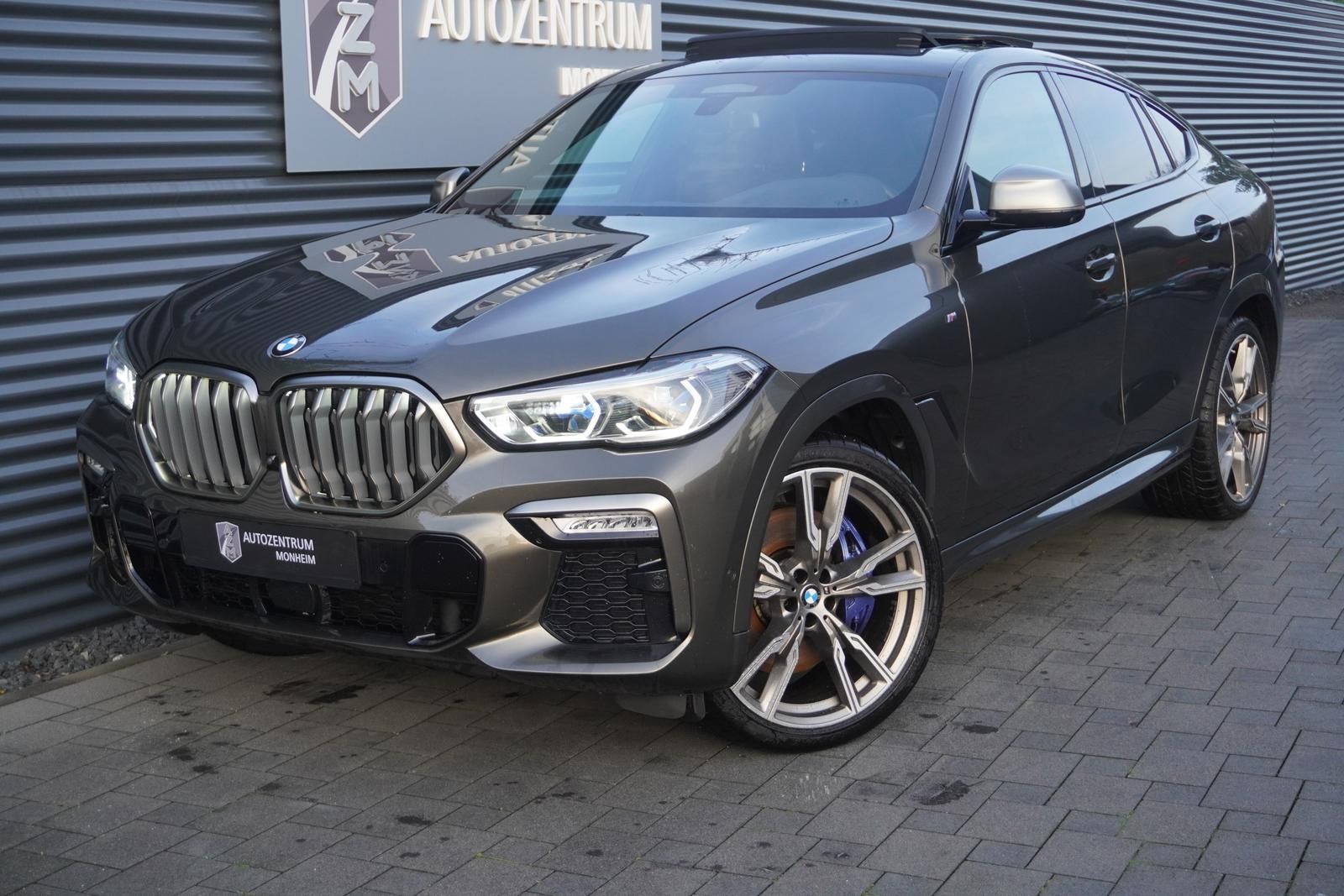 BMW X6 M50 2020, 70 000 км, 294 kW (400 PS) дизель, автомат — фото с аукциона, доставка в Беларусь