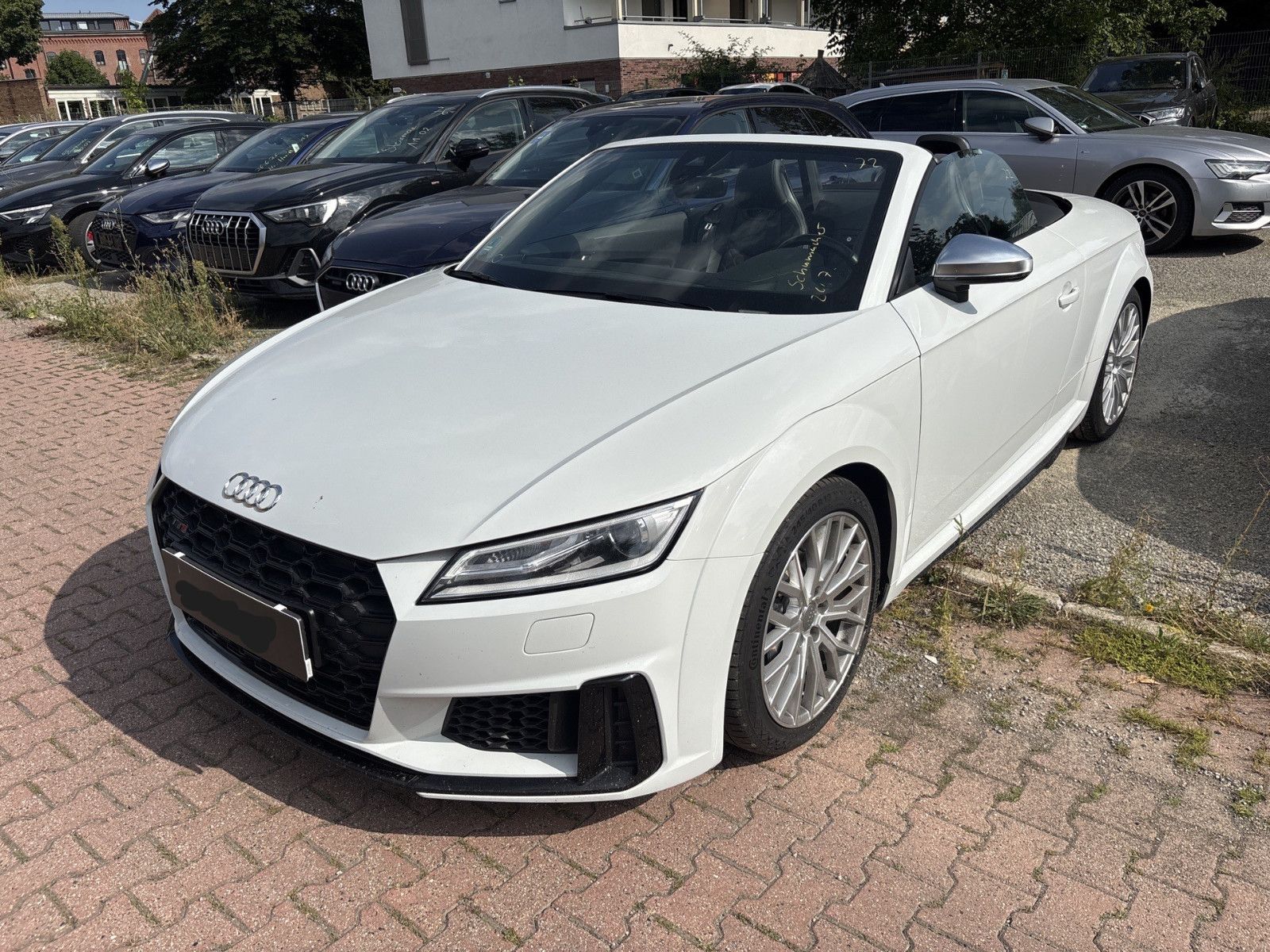 Audi TTS 2019, 98 000 км, 225 kW (306 PS) бензин, автомат — фото с аукциона, доставка в Беларусь