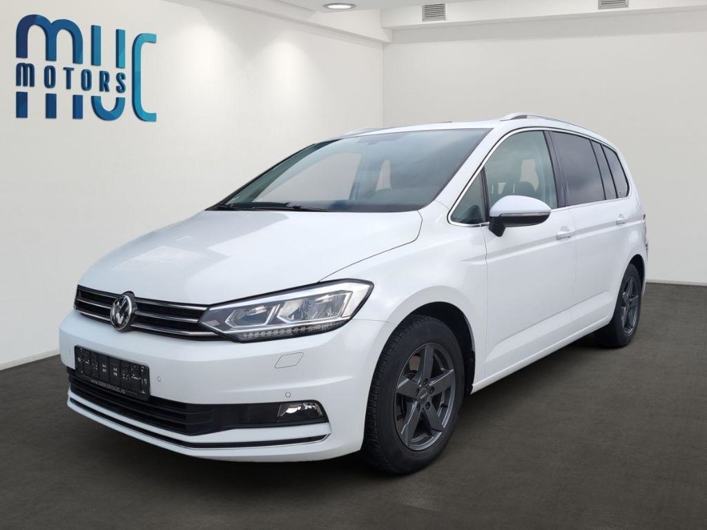 Volkswagen Touran 2017, 87 030 км, 110 kW (150 PS) бензин, автомат — фото с аукциона, доставка в Беларусь