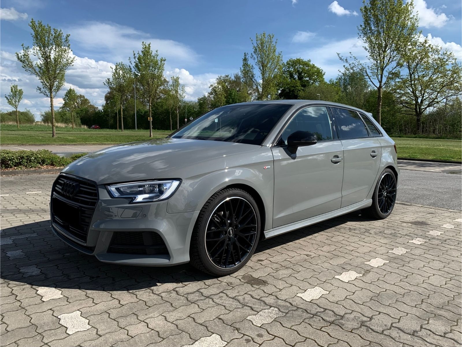 Audi A3 2020, 70 300 км, 110 kW (150 PS) бензин, автомат — фото с аукциона, доставка в Беларусь