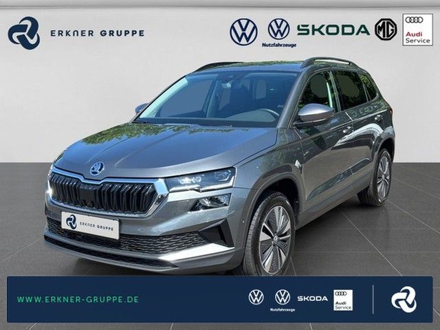 Skoda Karoq 2026, 6 900 км, 110 kW (150 PS) бензин, автомат — фото с аукциона, доставка в Беларусь