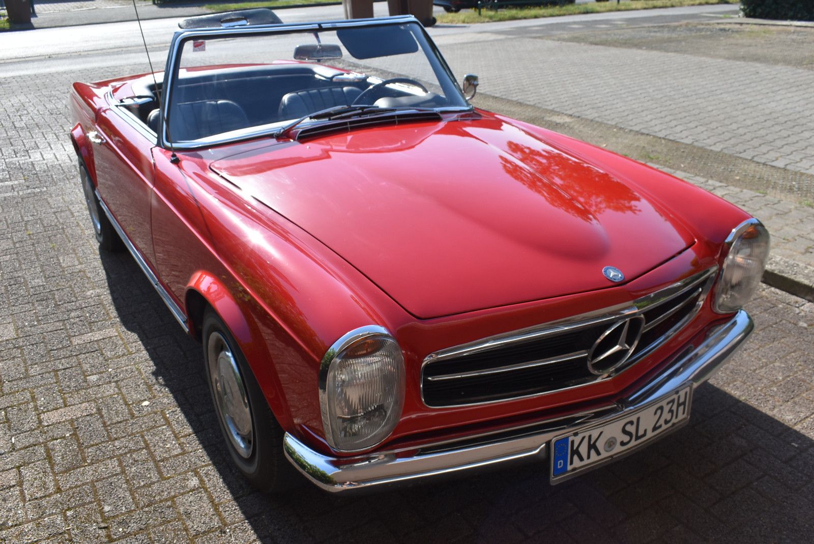 Mercedes-Benz SL 230 1967, 6 246 км, 110 kW (150 PS) бензин, schaltgetriebe — фото с аукциона, доставка в Беларусь