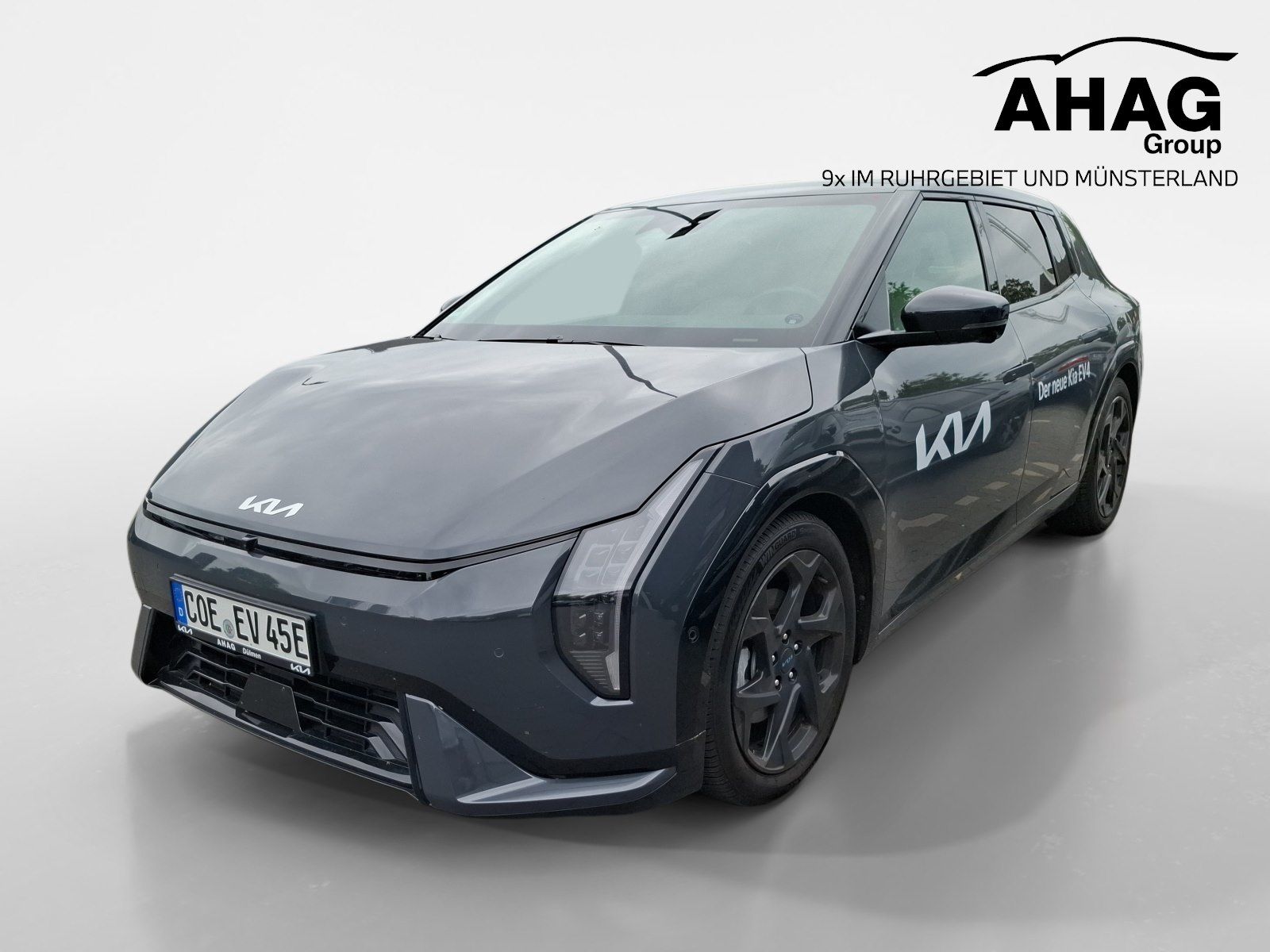 Kia EV4 2025, 12 000 км, 150 kW (204 PS) электро, автомат — фото с аукциона, доставка в Беларусь