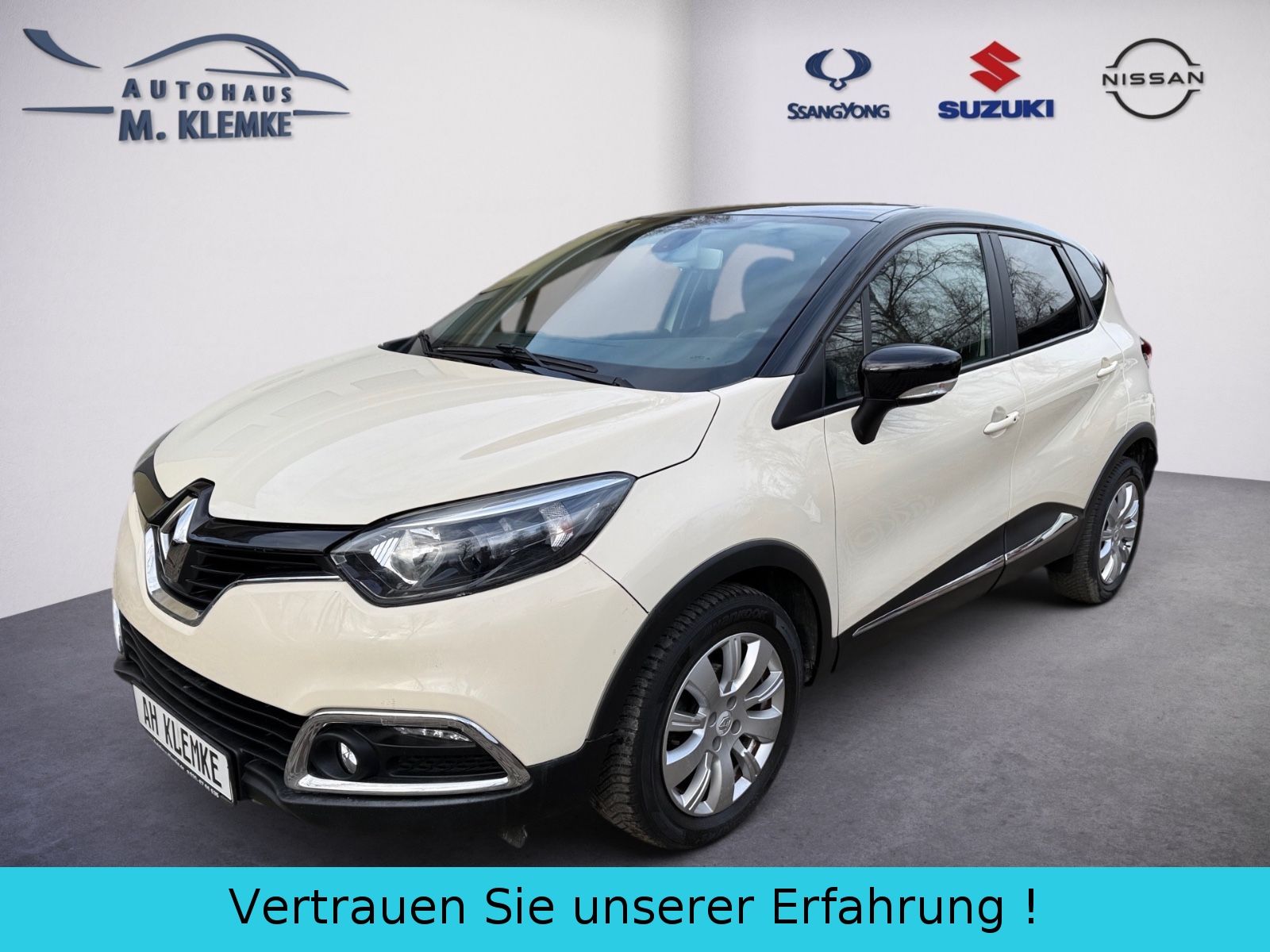 Renault Captur 2015, 72 000 км, 66 kW (90 PS) бензин, schaltgetriebe — фото с аукциона, доставка в Беларусь