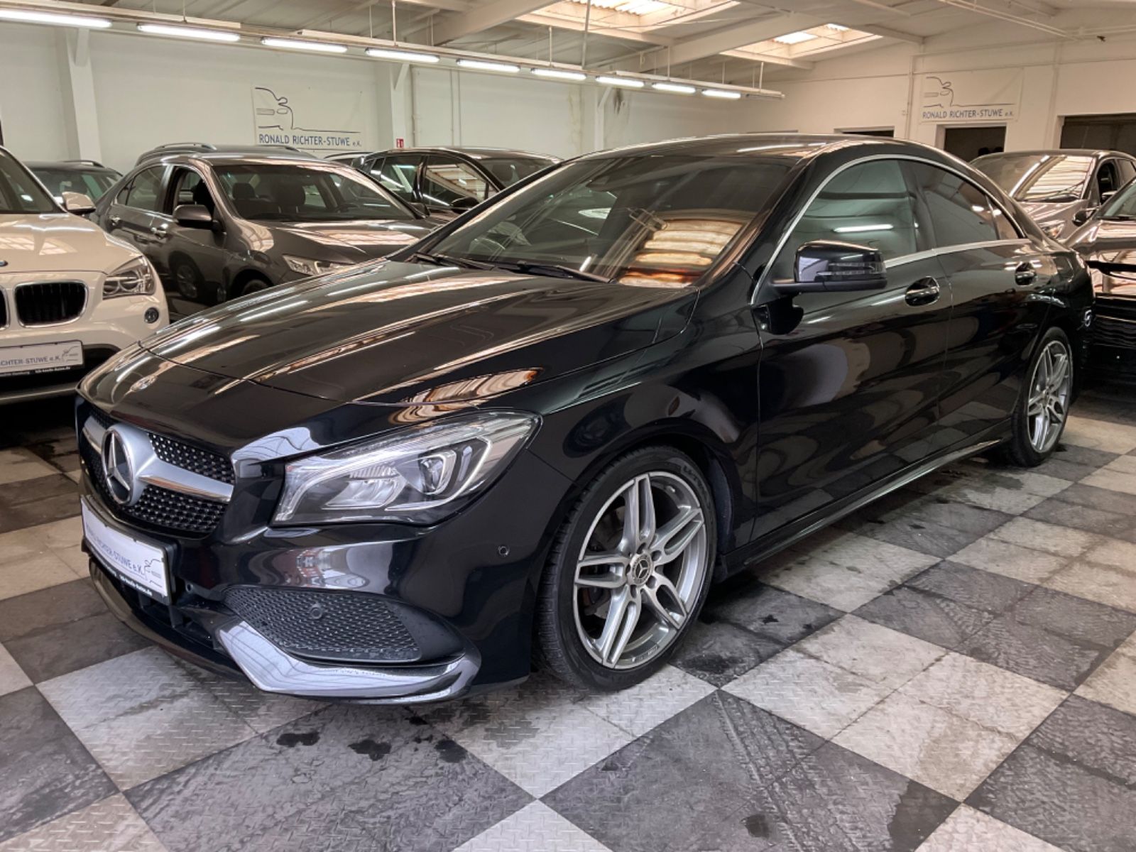 Mercedes-Benz CLA 200 2018, 103 245 км, 115 kW (156 PS) бензин, автомат — фото с аукциона, доставка в Беларусь