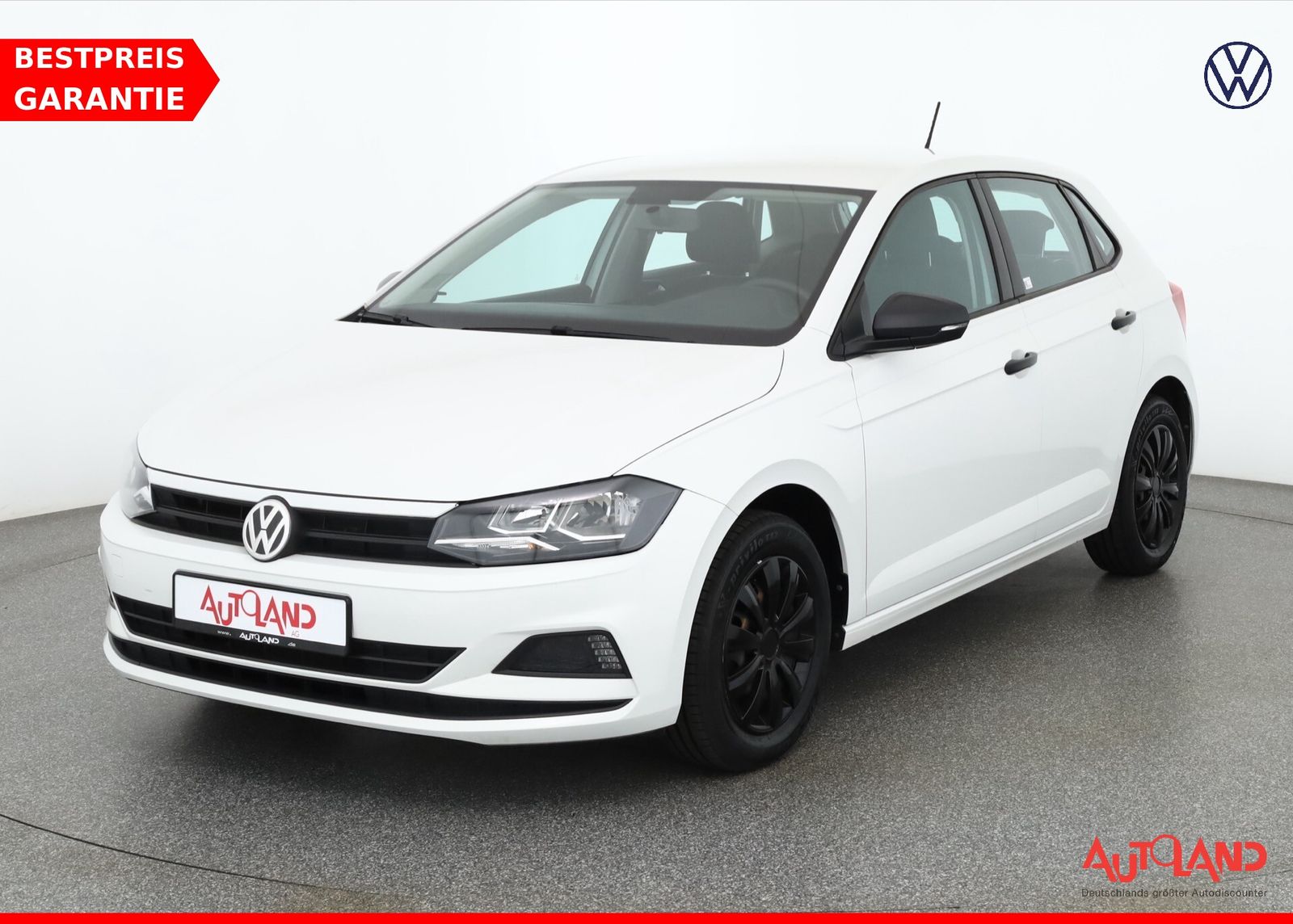 Volkswagen Polo 2018, 74 970 км, 48 kW (65 PS) бензин, schaltgetriebe — фото с аукциона, доставка в Беларусь