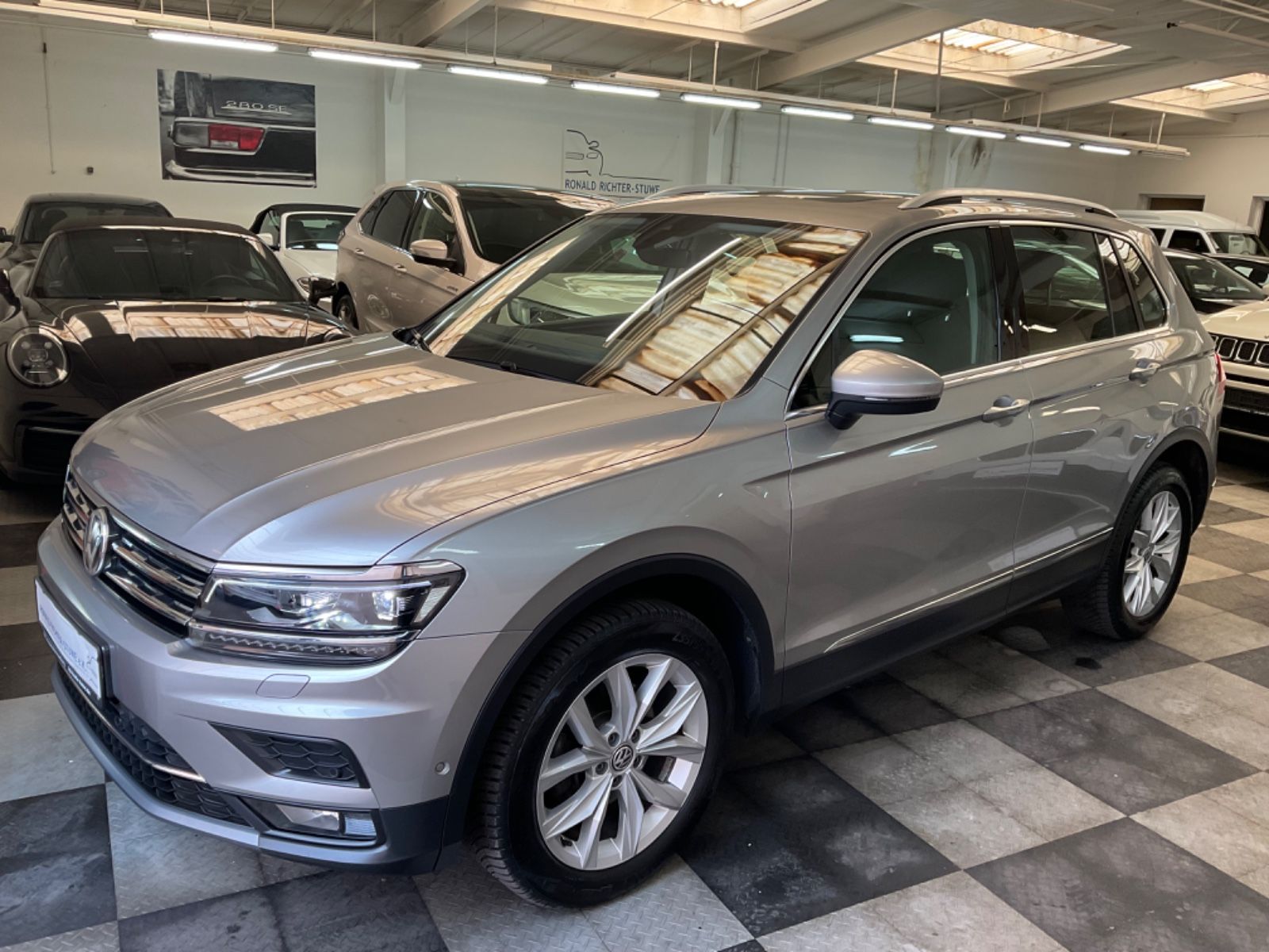 Volkswagen Tiguan 2018, 112 927 км, 110 kW (150 PS) дизель, автомат — фото с аукциона, доставка в Беларусь