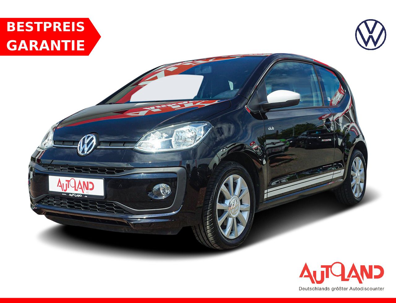 Volkswagen up! 2017, 69 987 км, 55 kW (75 PS) бензин, schaltgetriebe — фото с аукциона, доставка в Беларусь