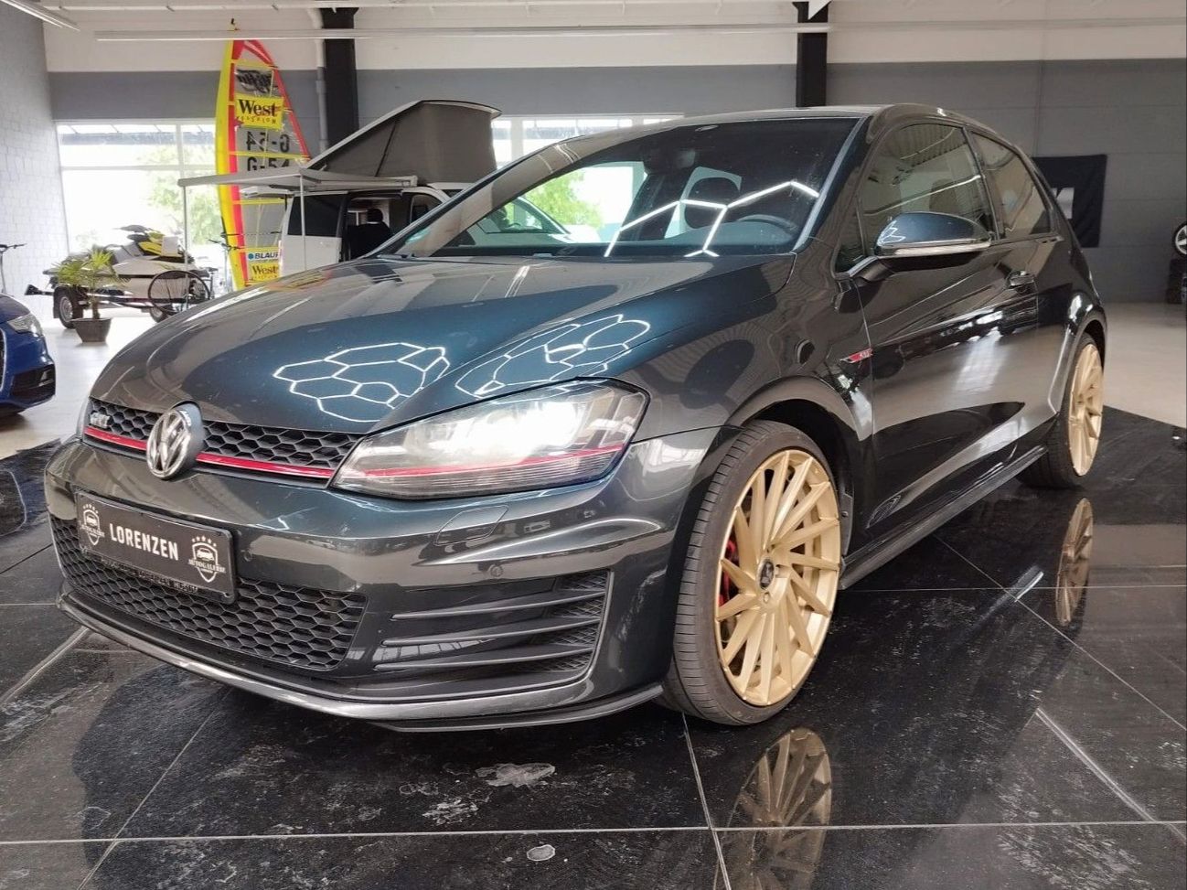 Volkswagen Golf 2016, 95 357 км, 162 kW (220 PS) бензин, schaltgetriebe — фото с аукциона, доставка в Беларусь