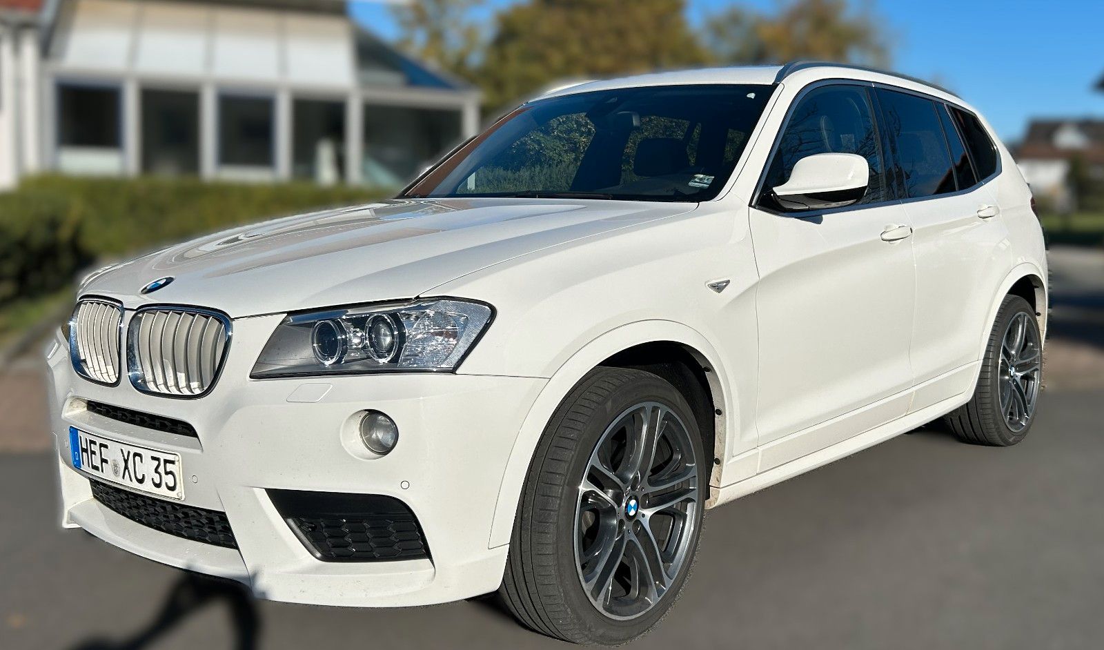 BMW X3 2012, 176 150 км, 230 kW (313 PS) дизель, автомат — фото с аукциона, доставка в Беларусь